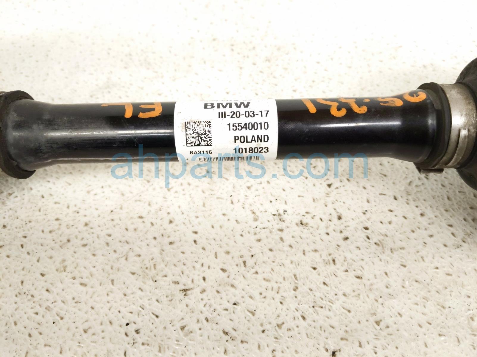 2017 BMW Minicooper Countryman Front Driver Cv Axle Drive Shaft 31 60 5 A2E 055 Replacement 2017 BMW Minicooper Countryman Front Driver Cv Axle Drive Shaft 31 60 5 A2E 055 Replacement thumbnail