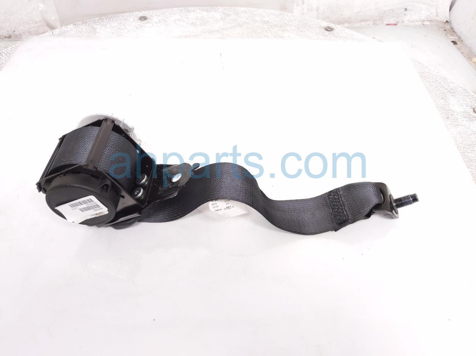 Nissan REAR MID SEAT BELT RETRACTOR - BLACK