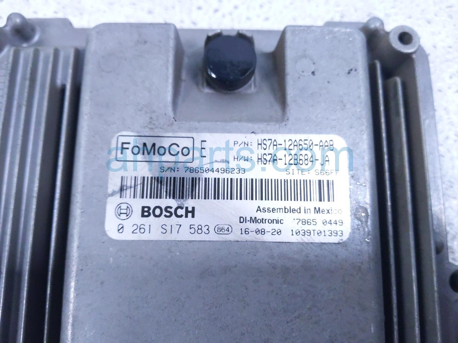 2017 Ford Fusion Ecu Control Module / Engine Computer Unit At HS7Z 12A650 JANP Replacement 2017 Ford Fusion Ecu Control Module / Engine Computer Unit At HS7Z 12A650 JANP Replacement thumbnail