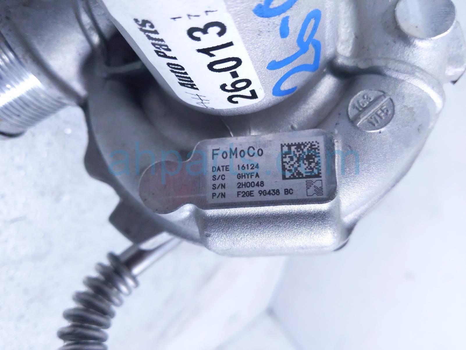 2017 Ford Fusion Turbocharger F2GE 9G438 BC Replacement 2017 Ford Fusion Turbocharger F2GE 9G438 BC Replacement thumbnail