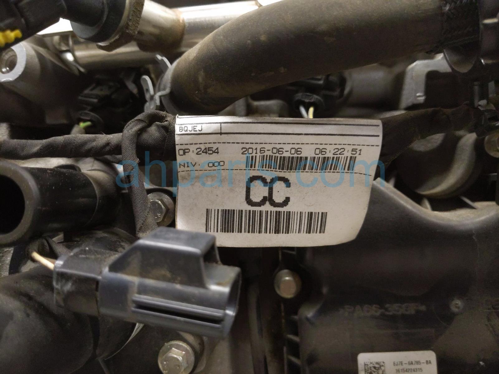 2017 Ford Fusion Long Block Engine / Motor = 48k Mi FB5Z 6010 A Replacement 2017 Ford Fusion Long Block Engine / Motor = 48k Mi FB5Z 6010 A Replacement thumbnail