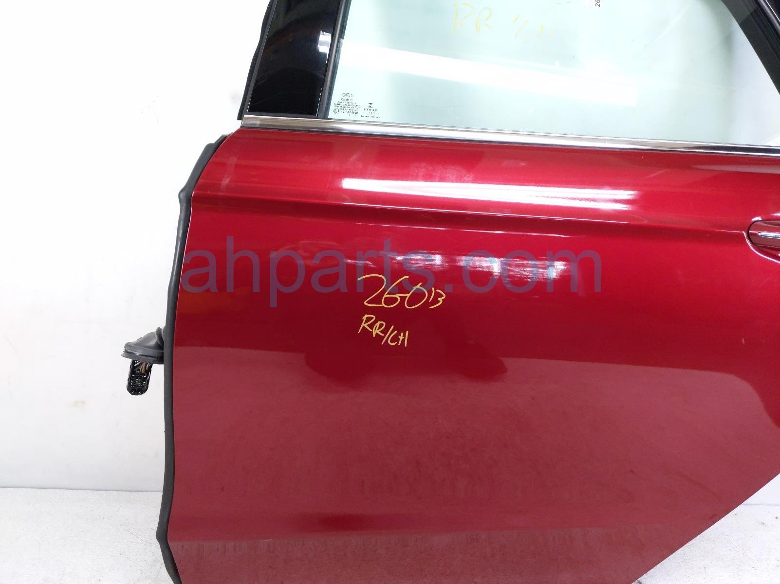 2017 Ford Fusion Rear Driver Door Red No Inside Trim DS7Z 5424631 A Replacement 2017 Ford Fusion Rear Driver Door Red No Inside Trim DS7Z 5424631 A Replacement thumbnail