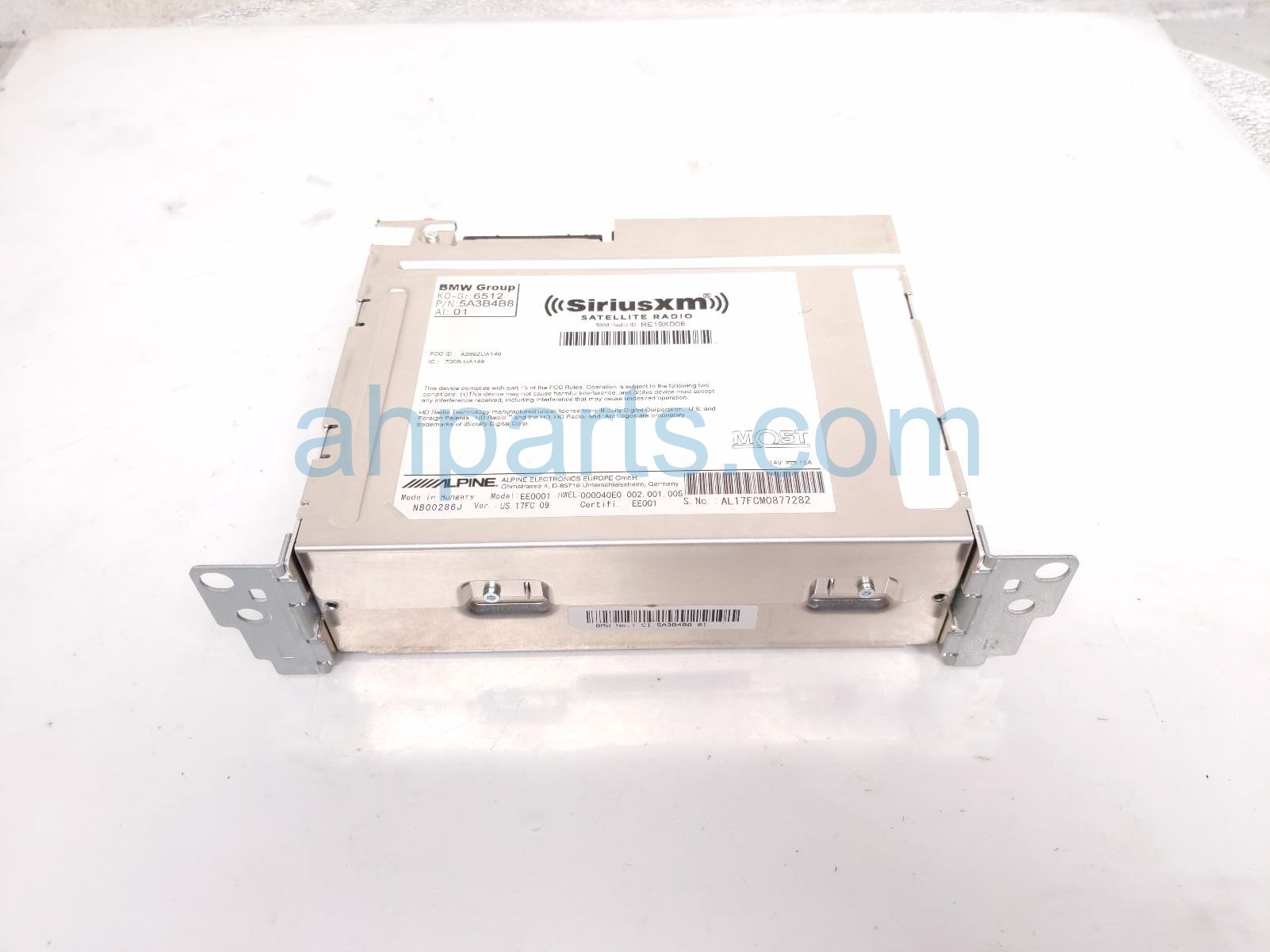 $495 BMW SIRIUSXM SATELLITE RECEIVER MODULE