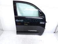 Toyota FR/RH DOOR - BLACK - NO MIRROR/TRIM Toyota FR/RH DOOR - BLACK - NO MIRROR/TRIM