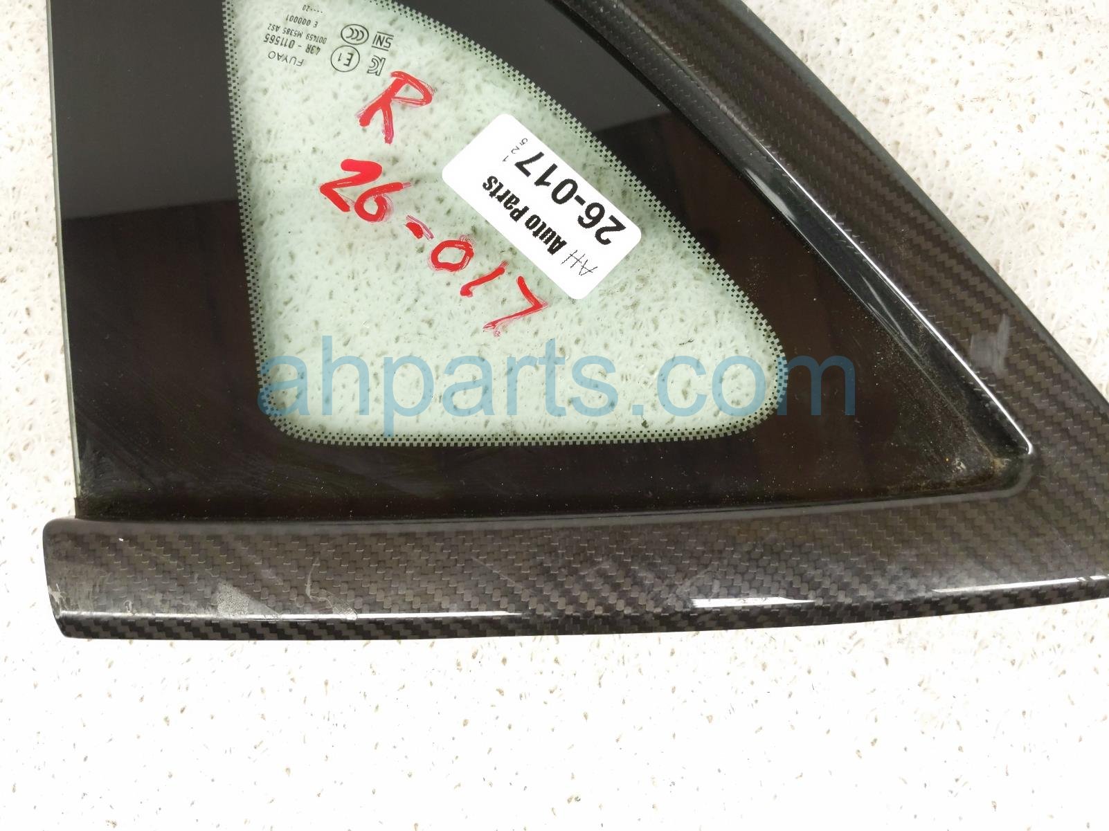 2021 Toyota Gr Supra Passenger Quarter Window Glass 62710 WAA01 Replacement 2021 Toyota Gr Supra Passenger Quarter Window Glass 62710 WAA01 Replacement thumbnail