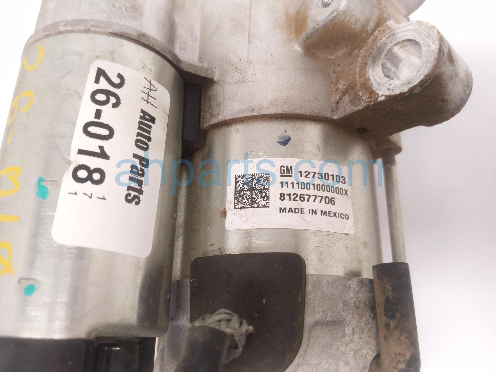 2024 Chevy Silverado 1500 Starter Motor 12730103 Replacement 2024 Chevy Silverado 1500 Starter Motor 12730103 Replacement thumbnail