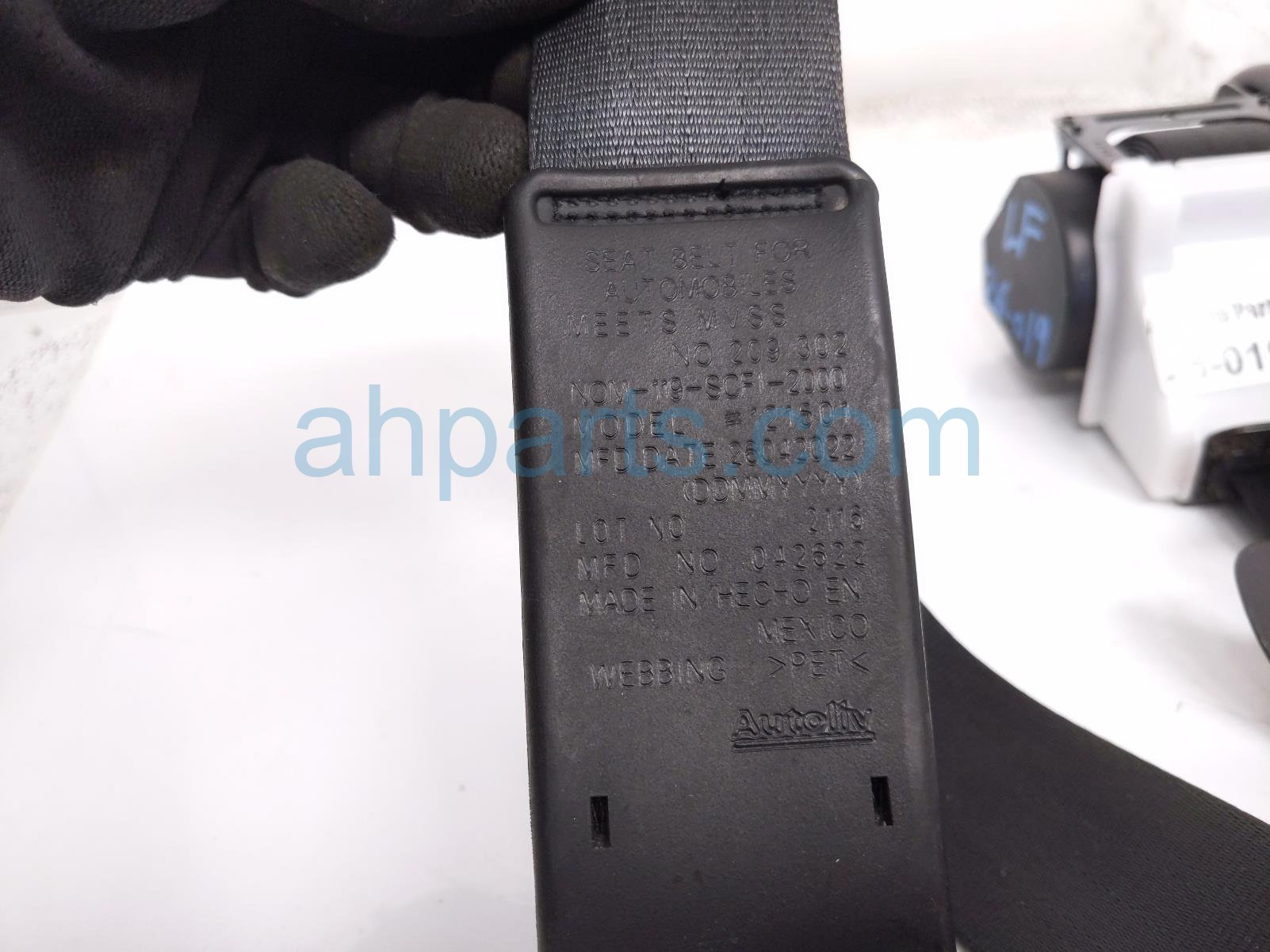 2022 Acura MDX Front Driver Seat Belt Black 04818 TYA A00ZB Replacement 2022 Acura MDX Front Driver Seat Belt Black 04818 TYA A00ZB Replacement thumbnail