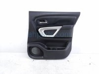 Nissan RR/RH INTERIOR DOOR PANEL - BLACK SV Nissan RR/RH INTERIOR DOOR PANEL - BLACK SV