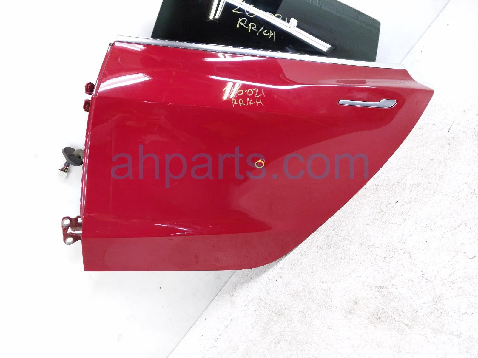 2019 Tesla Tesla 3 Rear Driver Door Red No Inside Trim 1077904 99 C Replacement 2019 Tesla Tesla 3 Rear Driver Door Red No Inside Trim 1077904 99 C Replacement thumbnail