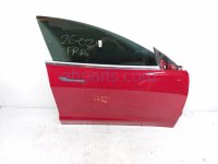 Tesla FR/RH DOOR - RED - NO MIRROR/TRIM Tesla FR/RH DOOR - RED - NO MIRROR/TRIM
