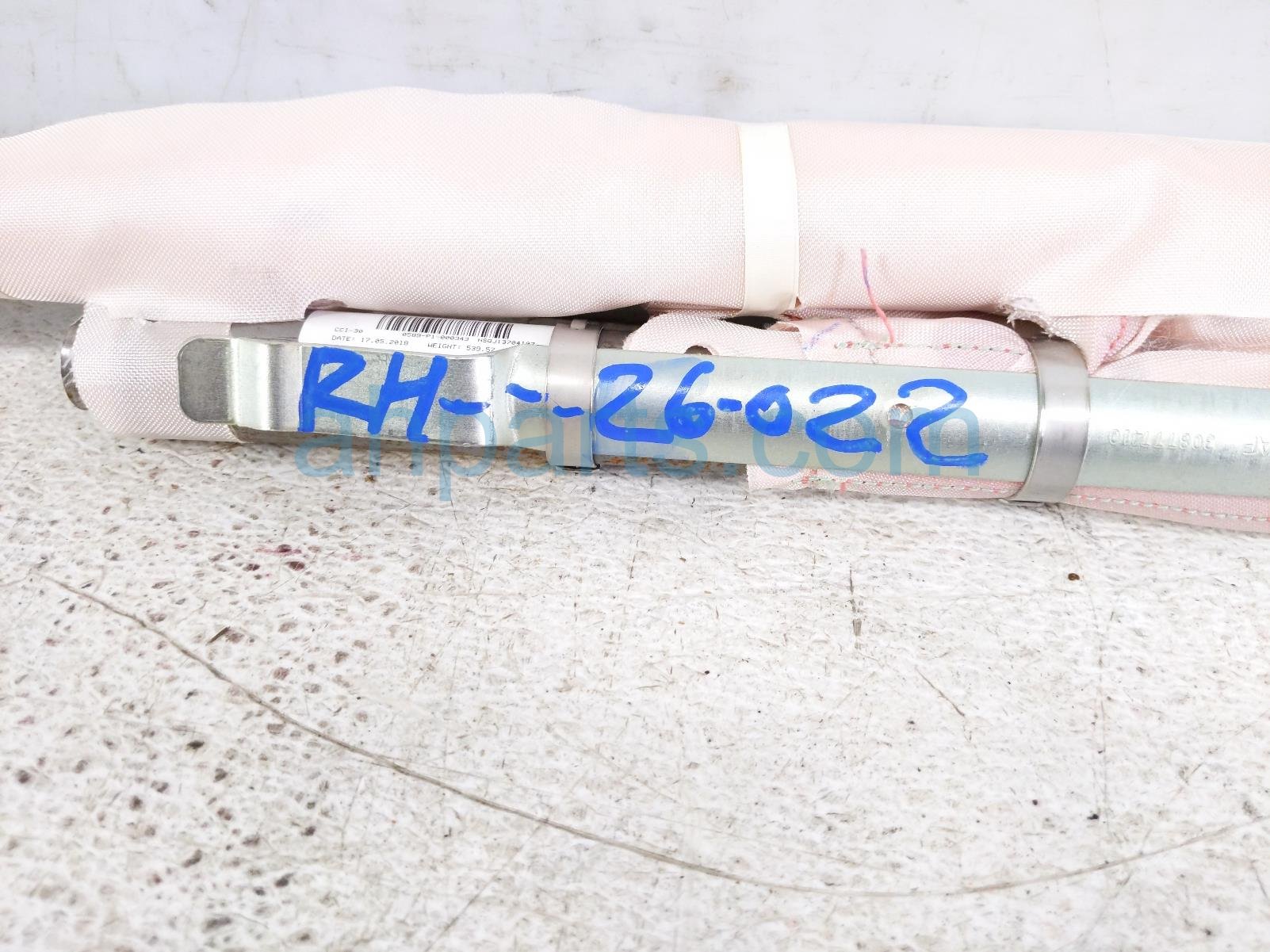 2018 Jeep Renegade Passenger Roof Curtain Airbag 68466842AA Replacement 2018 Jeep Renegade Passenger Roof Curtain Airbag 68466842AA Replacement thumbnail