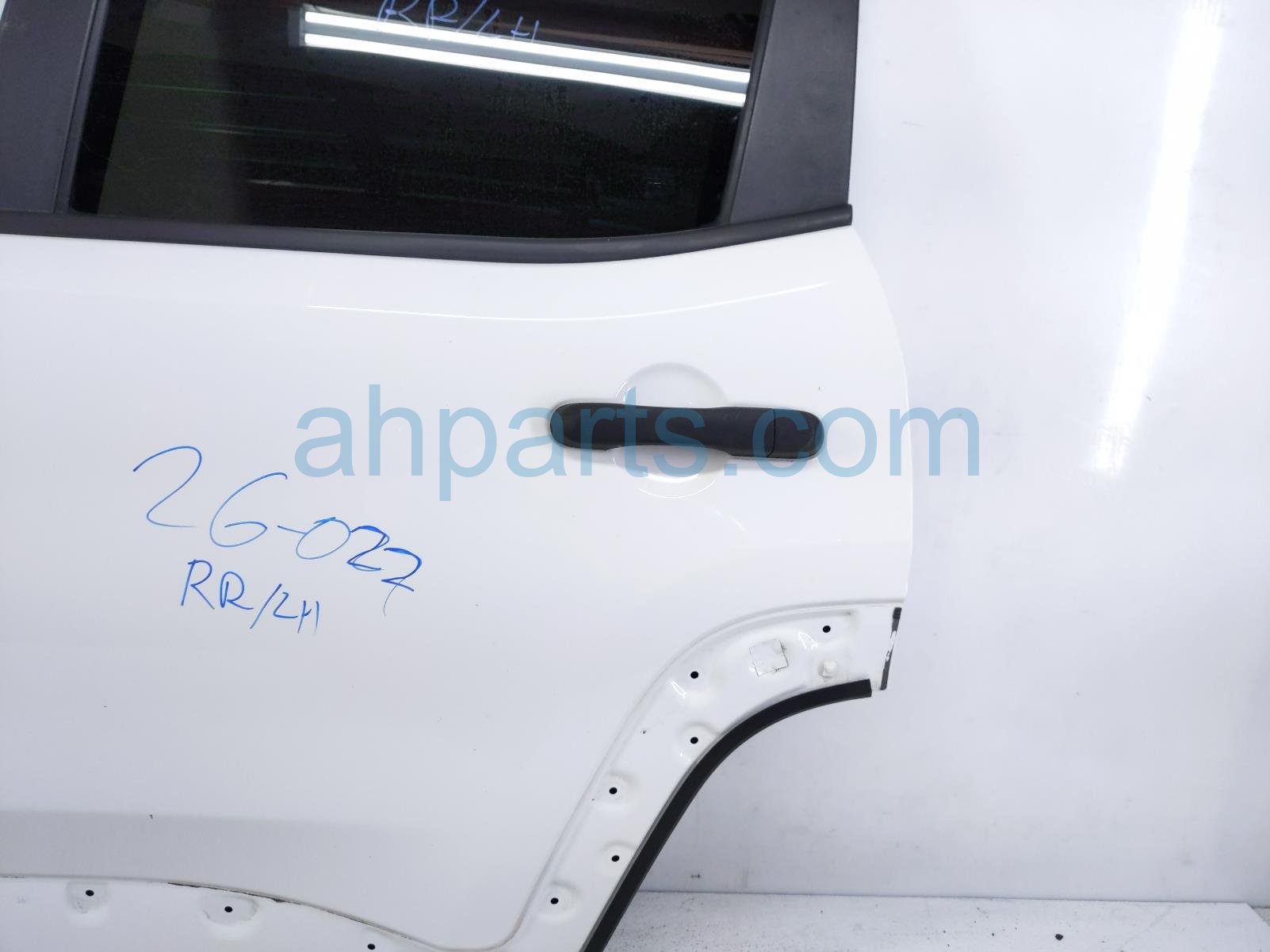 2018 Jeep Renegade Rear Driver Door White No Inside Trim 68320803AA Replacement 2018 Jeep Renegade Rear Driver Door White No Inside Trim 68320803AA Replacement thumbnail