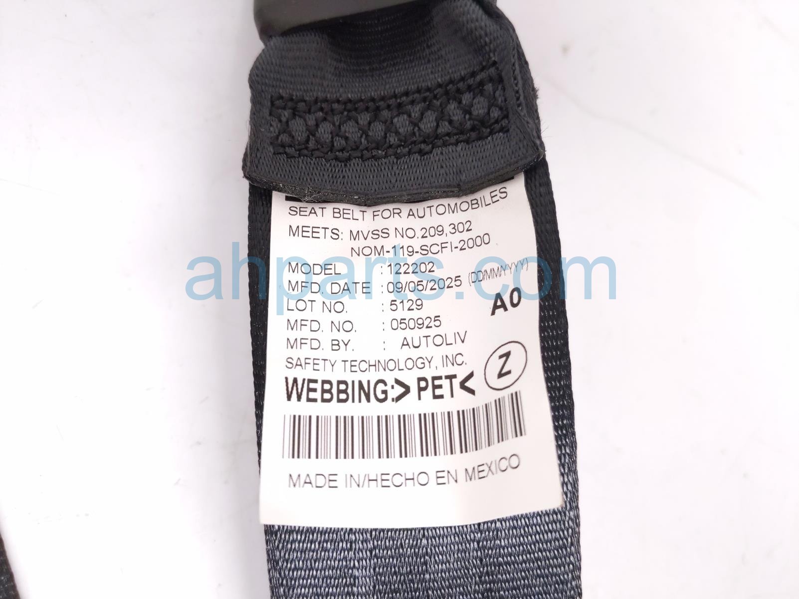 2025 Honda Pilot Front Driver Seat Belt Black 04818 T90 A00ZA Replacement 2025 Honda Pilot Front Driver Seat Belt Black 04818 T90 A00ZA Replacement thumbnail