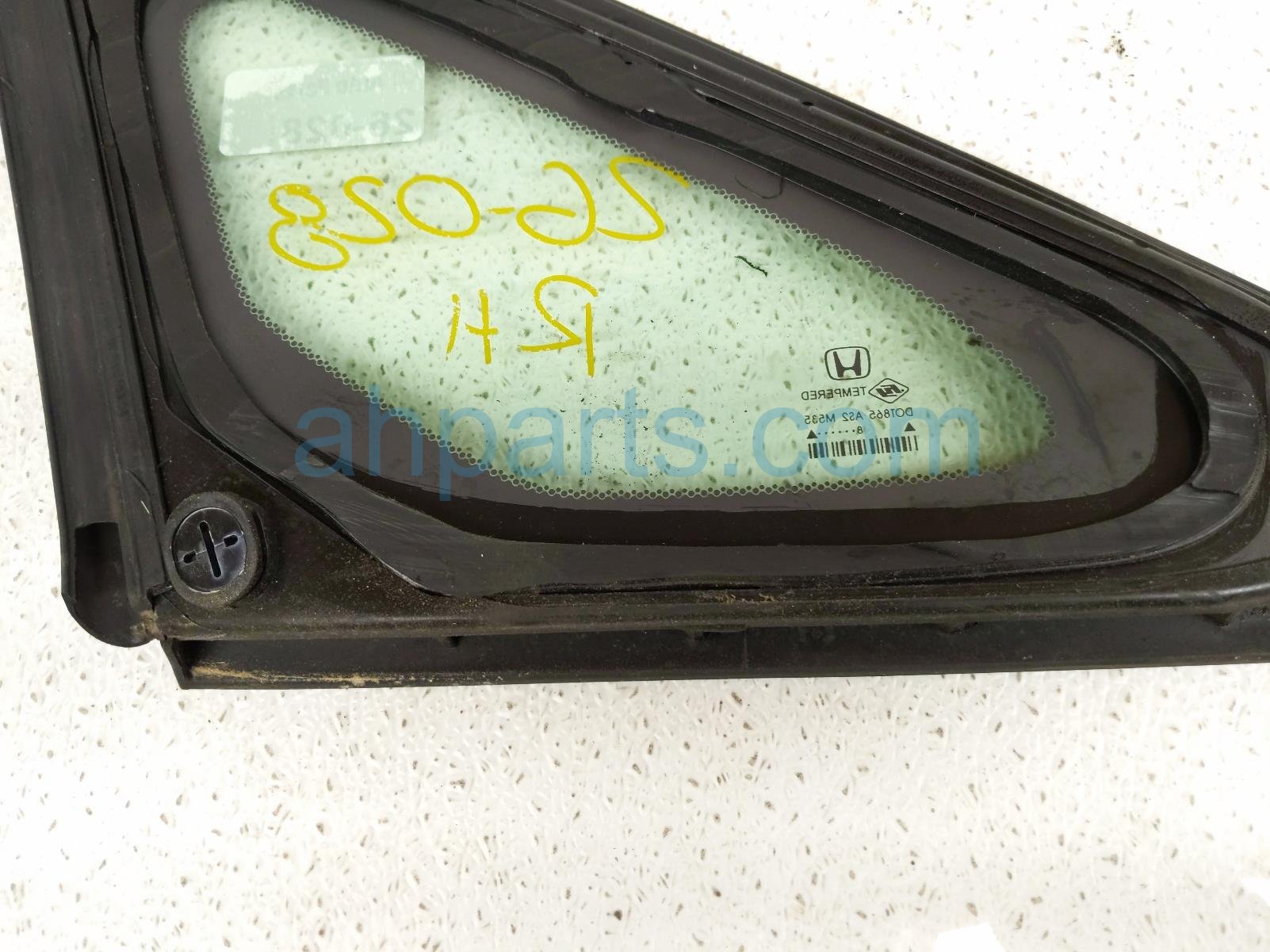 2019 Honda Insight Passenger Quarter Window Glass 73500 TXM A01 Replacement 2019 Honda Insight Passenger Quarter Window Glass 73500 TXM A01 Replacement thumbnail