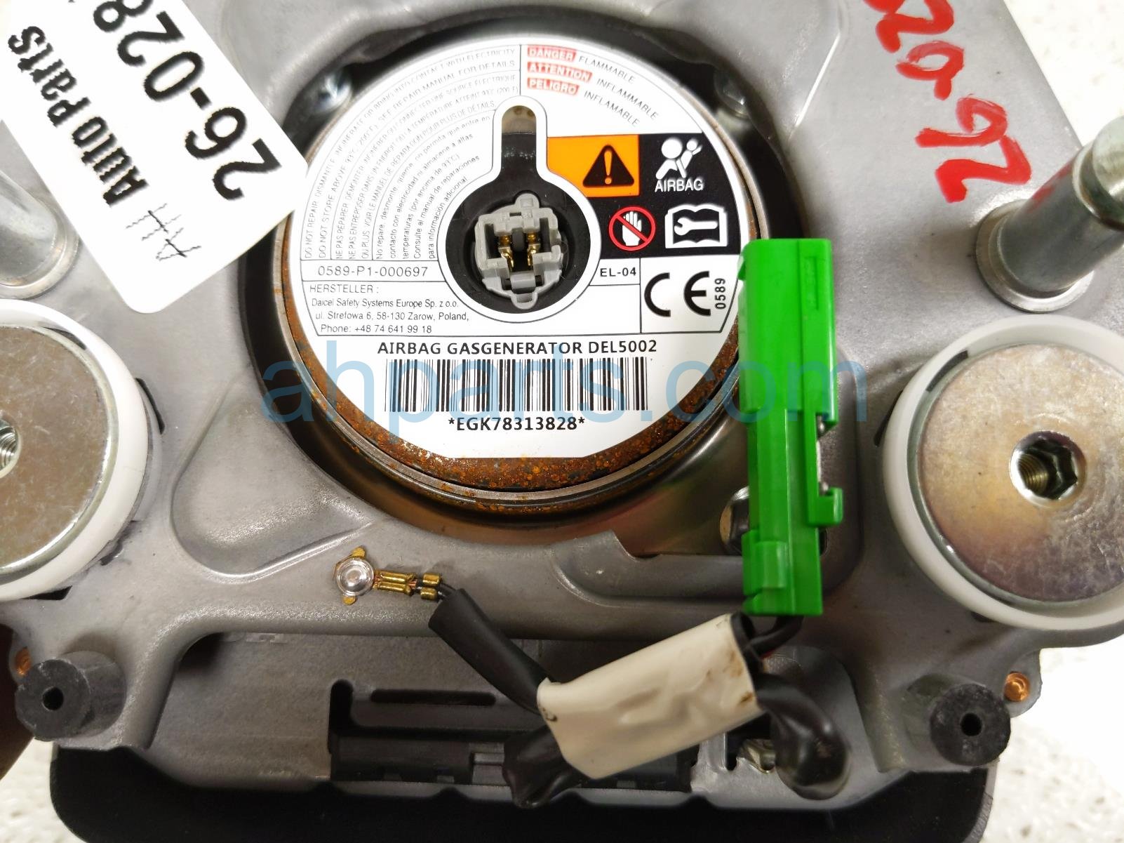 2019 Honda Insight Driver Wheel Airbag 77801 TVA A10ZA Replacement 2019 Honda Insight Driver Wheel Airbag 77801 TVA A10ZA Replacement thumbnail