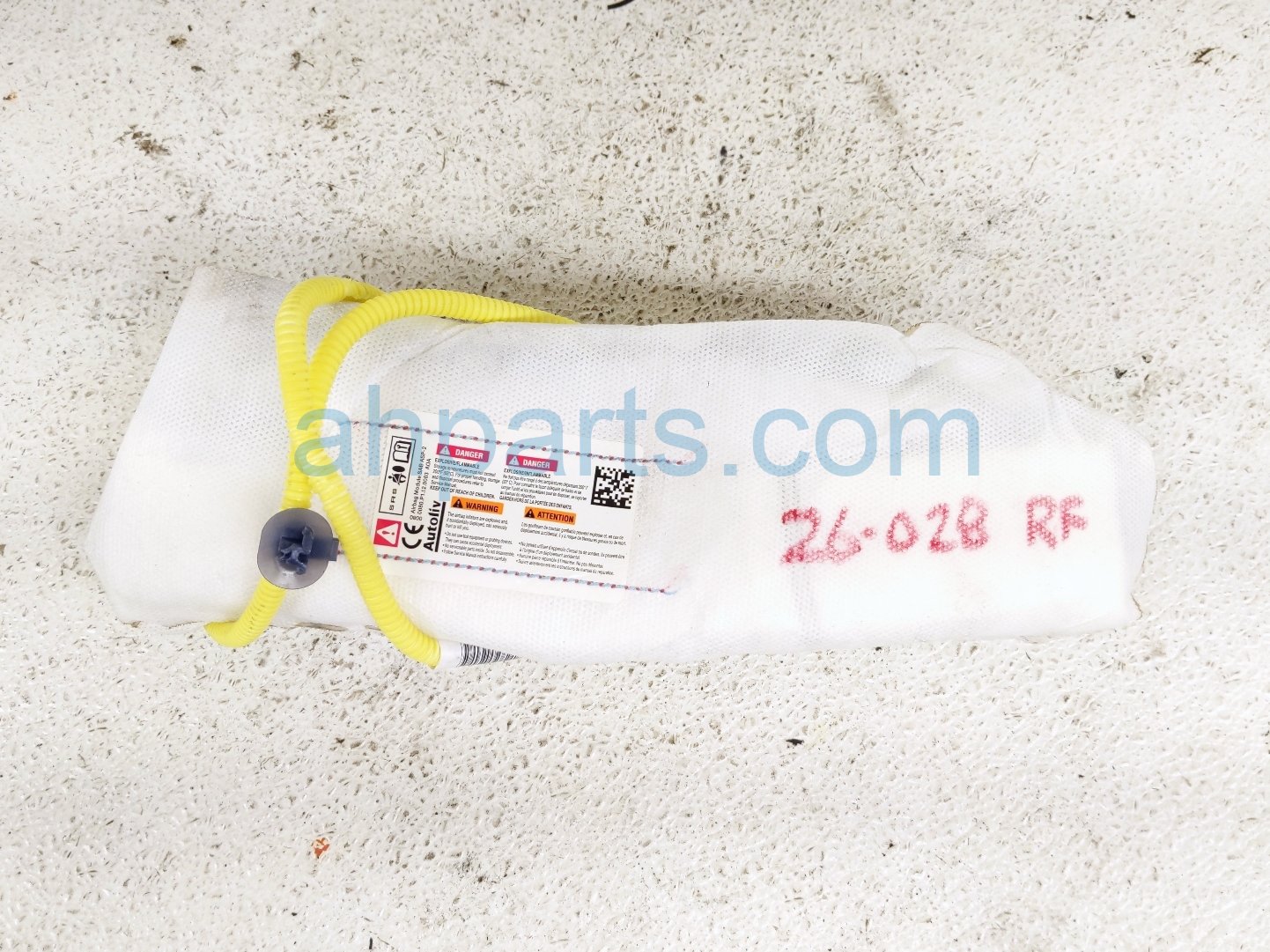 $175 Honda PASSENGER SEAT AIRBAG