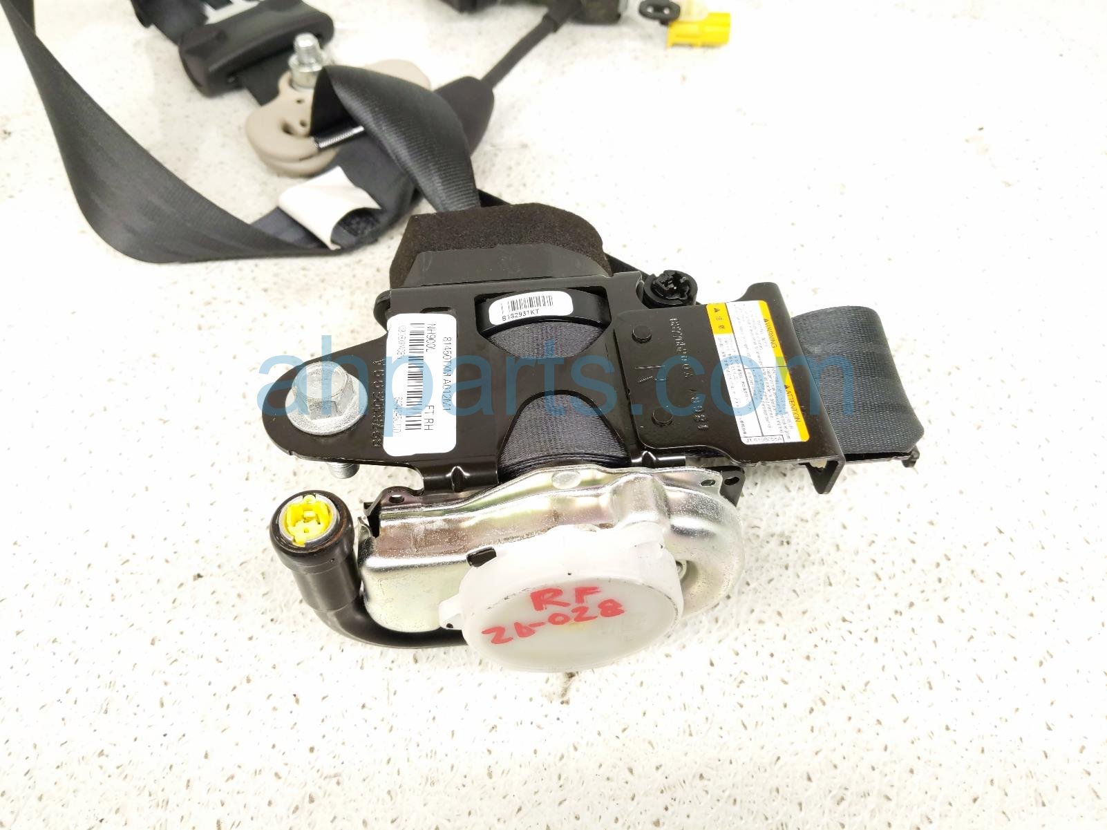 2019 Honda Insight Front Passenger Seat Belt Black 04814 TXM A00ZA Replacement 2019 Honda Insight Front Passenger Seat Belt Black 04814 TXM A00ZA Replacement thumbnail