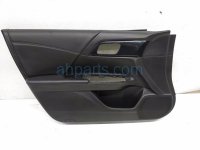 Honda FR/LH INTERIOR DOOR PANEL - BLACK Honda FR/LH INTERIOR DOOR PANEL - BLACK