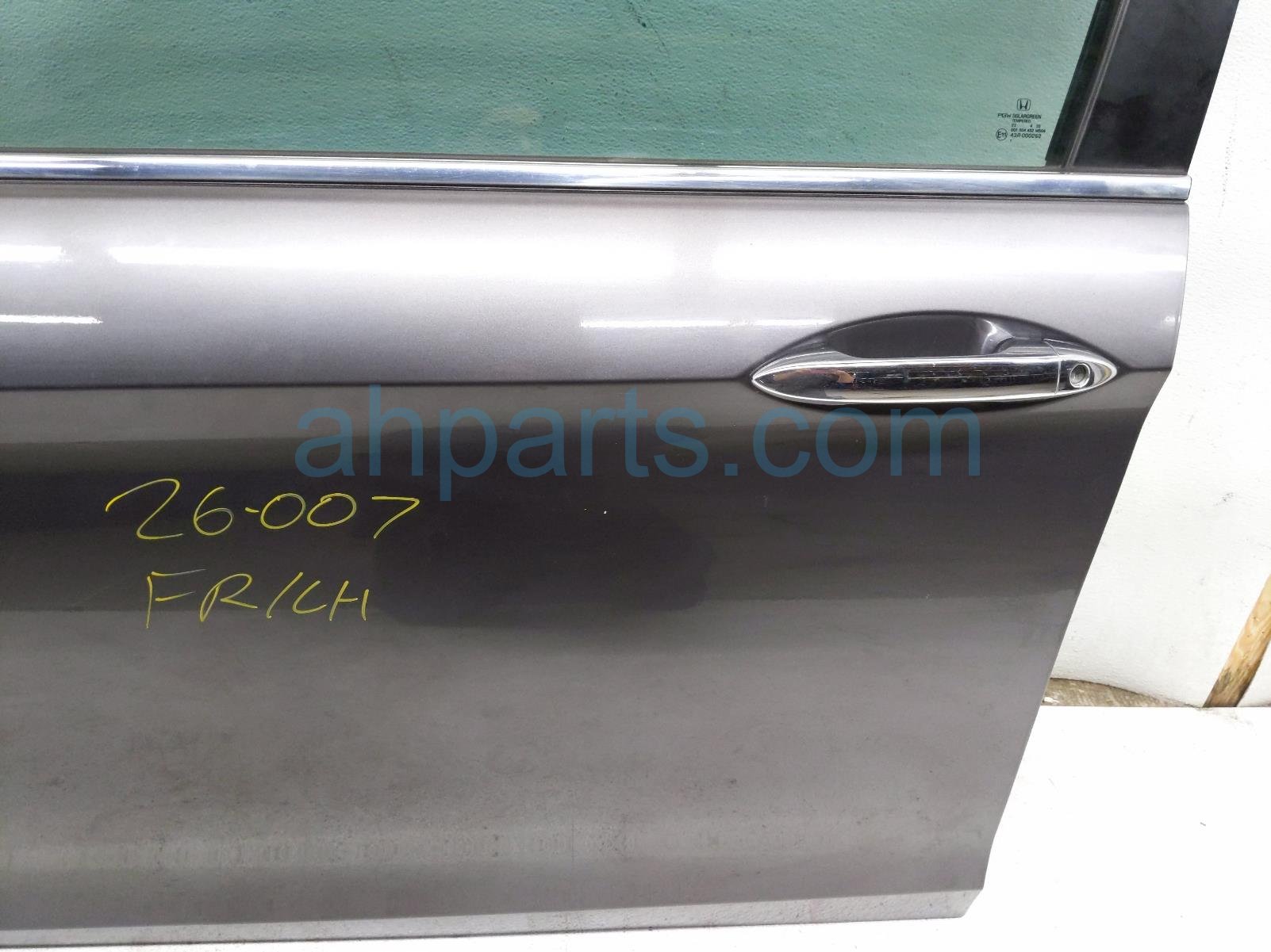 2014 Honda Accord Front Driver Door Grey No Mirror/trim 67050 T2A A90ZZ Replacement 2014 Honda Accord Front Driver Door Grey No Mirror/trim 67050 T2A A90ZZ Replacement thumbnail