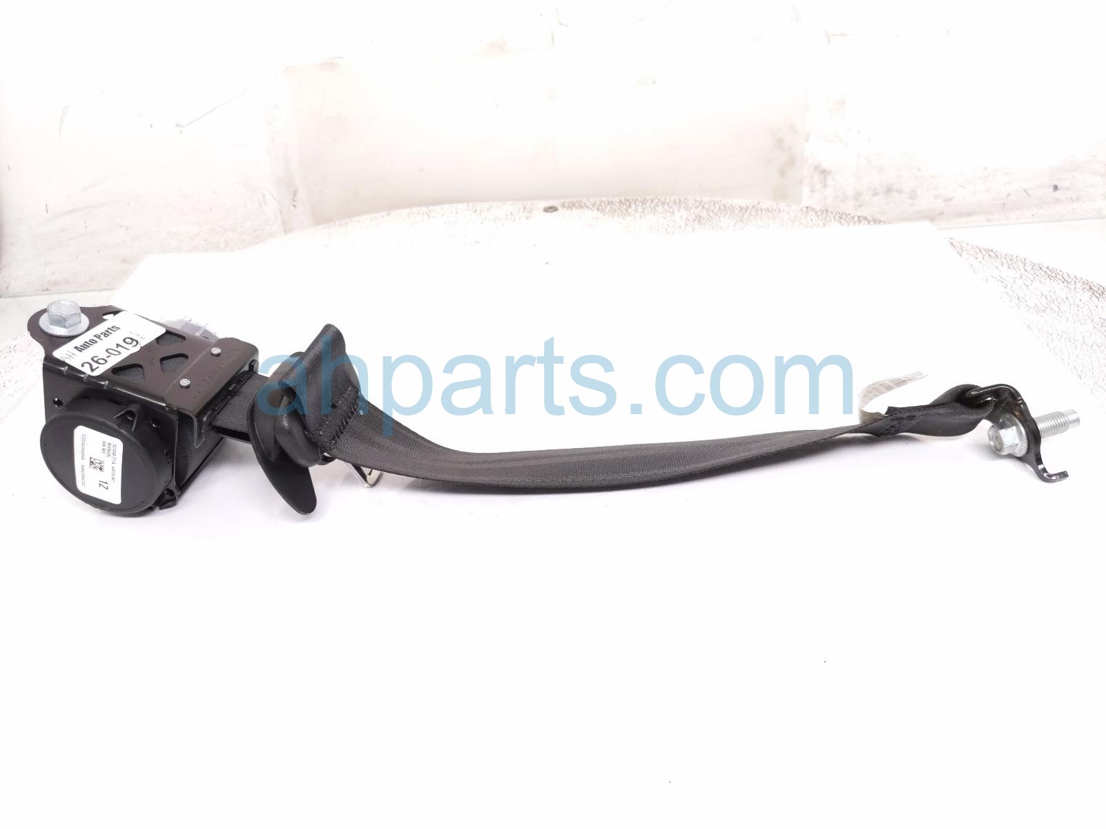 Acura 3RD ROW RH BELT RETRACTOR - BLACK