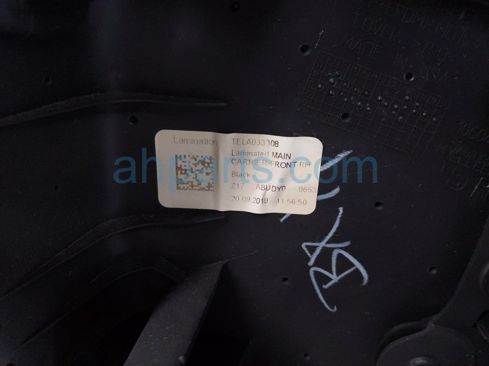 2019 Tesla Tesla 3 Trim / Liner Front Passenger Interior Door Panel Black 1090411 91 K Replacement 2019 Tesla Tesla 3 Trim / Liner Front Passenger Interior Door Panel Black 1090411 91 K Replacement thumbnail