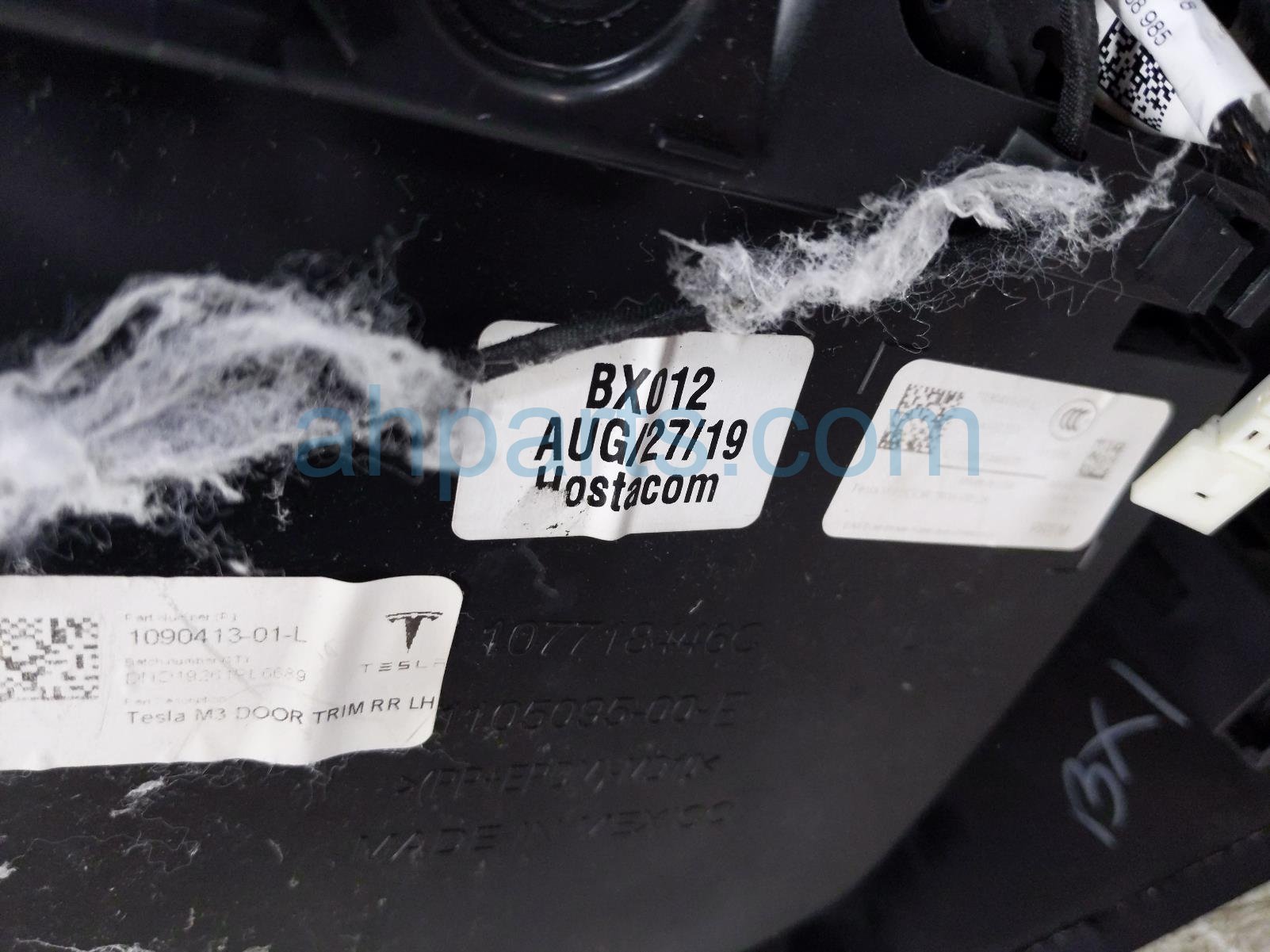 2019 Tesla Tesla 3 Trim / Liner Rear Driver Interior Door Panel Black 1090413 01 L Replacement 2019 Tesla Tesla 3 Trim / Liner Rear Driver Interior Door Panel Black 1090413 01 L Replacement thumbnail