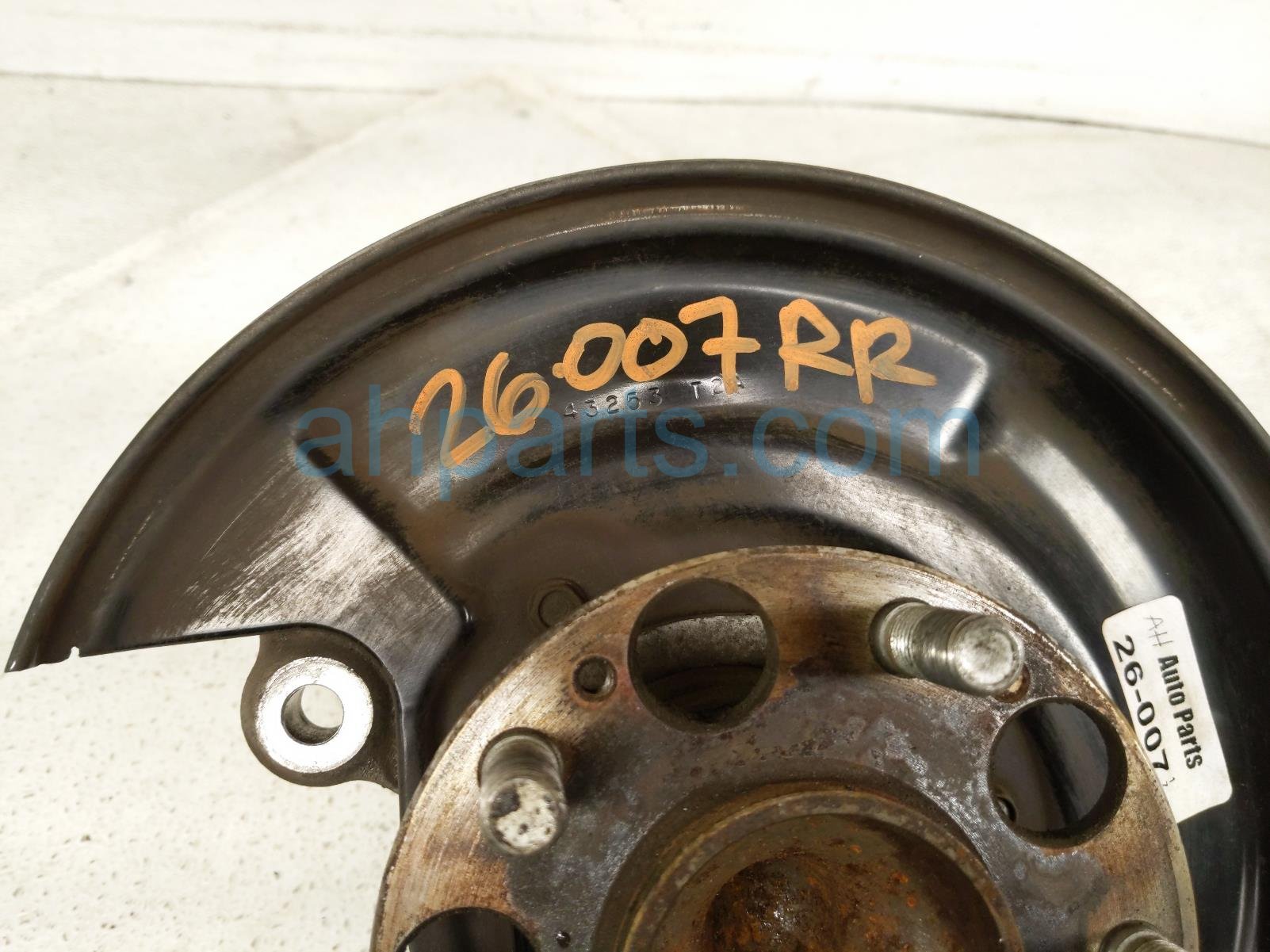 2014 Honda Accord Axle Stub Rear Passenger Spindle Knuckle Hub 52210 T2A A50 Replacement 2014 Honda Accord Axle Stub Rear Passenger Spindle Knuckle Hub 52210 T2A A50 Replacement thumbnail