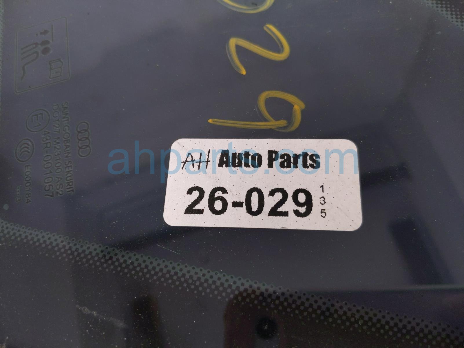 2014 Audi A6 Audi Passenger Quarter Window Glass 4G5 845 300 F NVB Replacement 2014 Audi A6 Audi Passenger Quarter Window Glass 4G5 845 300 F NVB Replacement thumbnail