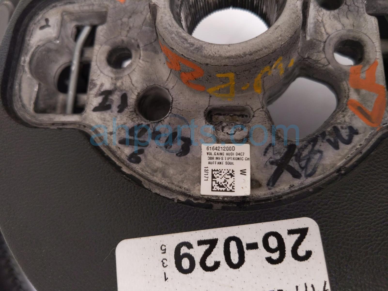 2014 Audi A6 Audi Steering Wheel Black Prem+ 4G0 419 091 T INV Replacement 2014 Audi A6 Audi Steering Wheel Black Prem+ 4G0 419 091 T INV Replacement thumbnail