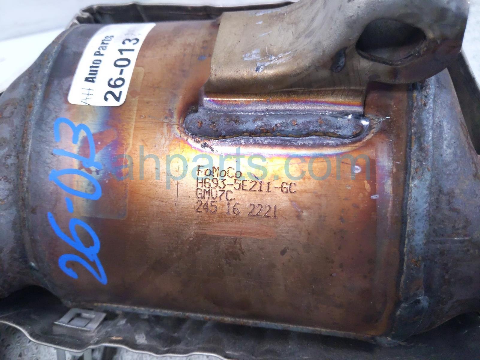 2017 Ford Fusion Catalytic Downpipe Cat Converter 2.0 Turbo HG9Z 5E212 D Replacement 2017 Ford Fusion Catalytic Downpipe Cat Converter 2.0 Turbo HG9Z 5E212 D Replacement thumbnail