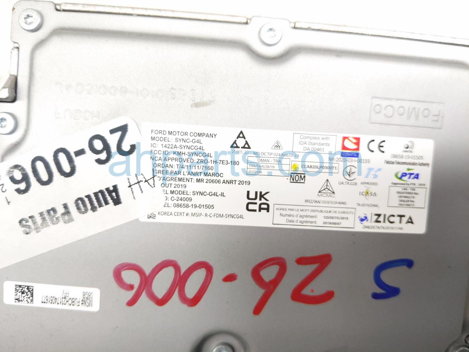 2023 Ford Escape Voice Recog Sync Mod 1.5l Fwd PU5T 14G670 FFV Replacement 2023 Ford Escape Voice Recog Sync Mod 1.5l Fwd PU5T 14G670 FFV Replacement thumbnail