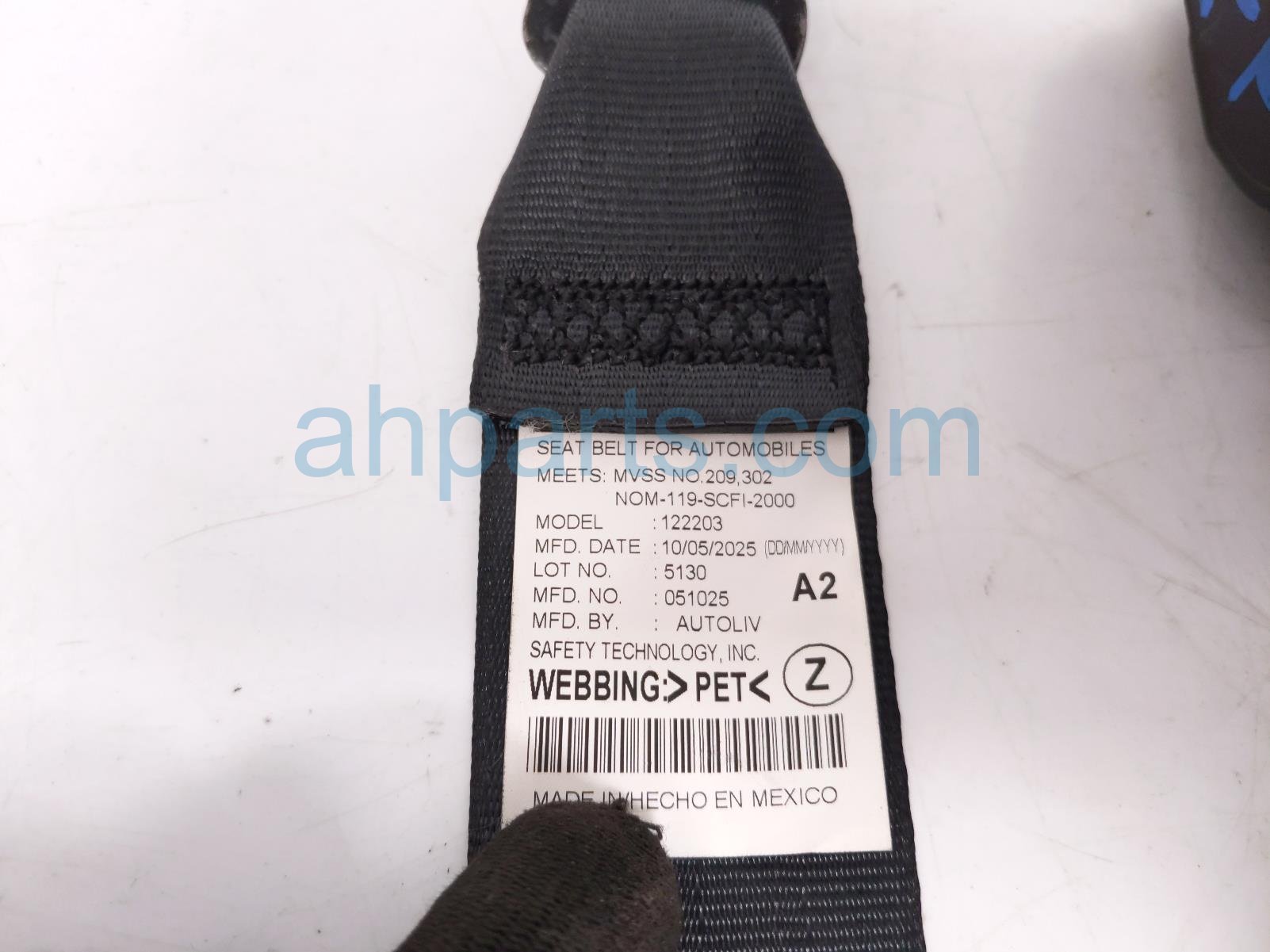 2025 Honda Pilot Rear Seat 2nd Row Passenger Belt Retractor Black 04824 T90 A00ZA Replacement 2025 Honda Pilot Rear Seat 2nd Row Passenger Belt Retractor Black 04824 T90 A00ZA Replacement thumbnail