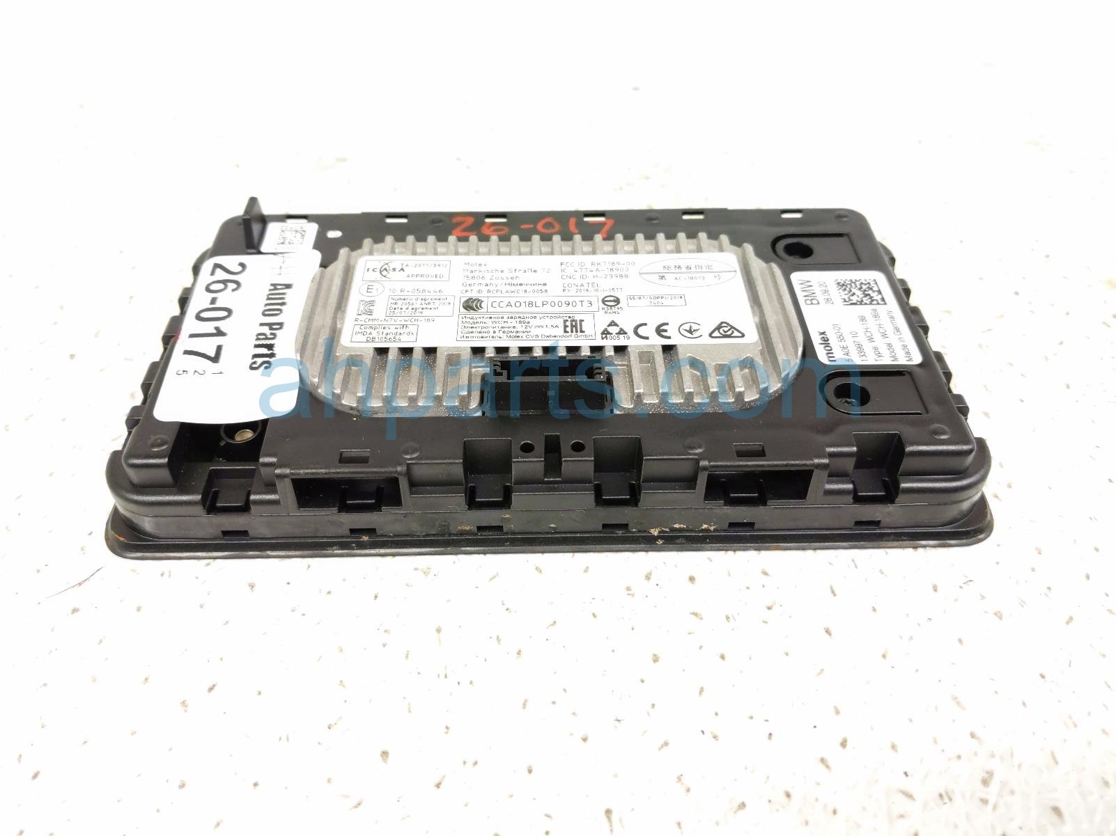 2021 Toyota Gr Supra Wireless Phone Charger Assy 861C0 WAA04 Replacement 2021 Toyota Gr Supra Wireless Phone Charger Assy 861C0 WAA04 Replacement thumbnail