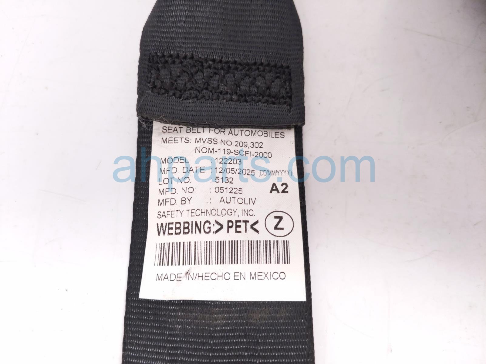2025 Honda Pilot Rear Seat 2nd Row Driver Belt Retractor Black 04868 T90 A00ZA Replacement 2025 Honda Pilot Rear Seat 2nd Row Driver Belt Retractor Black 04868 T90 A00ZA Replacement thumbnail