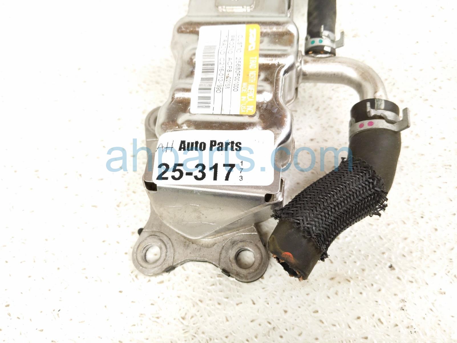 2019 Toyota Rav 4 Egr Cooler 2.5l Hyb 25680 F0010 Replacement 2019 Toyota Rav 4 Egr Cooler 2.5l Hyb 25680 F0010 Replacement thumbnail