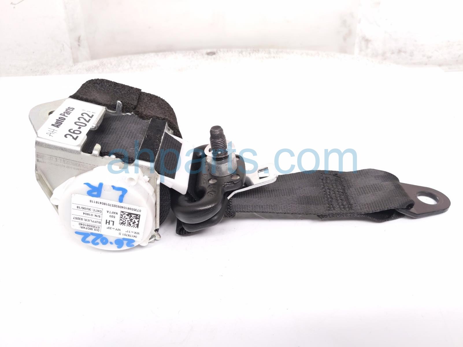 2018 Jeep Renegade Rear Driver Seat Belt Retractor Black 07355981040 Replacement 2018 Jeep Renegade Rear Driver Seat Belt Retractor Black 07355981040 Replacement thumbnail