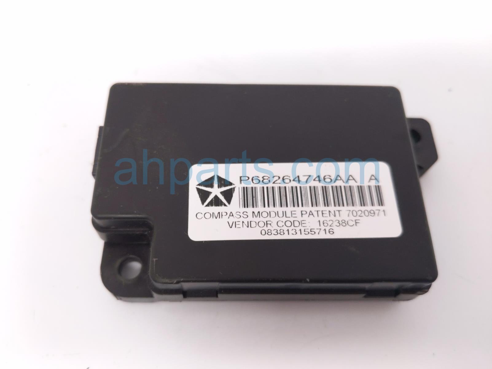 2018 Jeep Renegade Compass Module Front Passenger 68264746AA Replacement 2018 Jeep Renegade Compass Module Front Passenger 68264746AA Replacement thumbnail