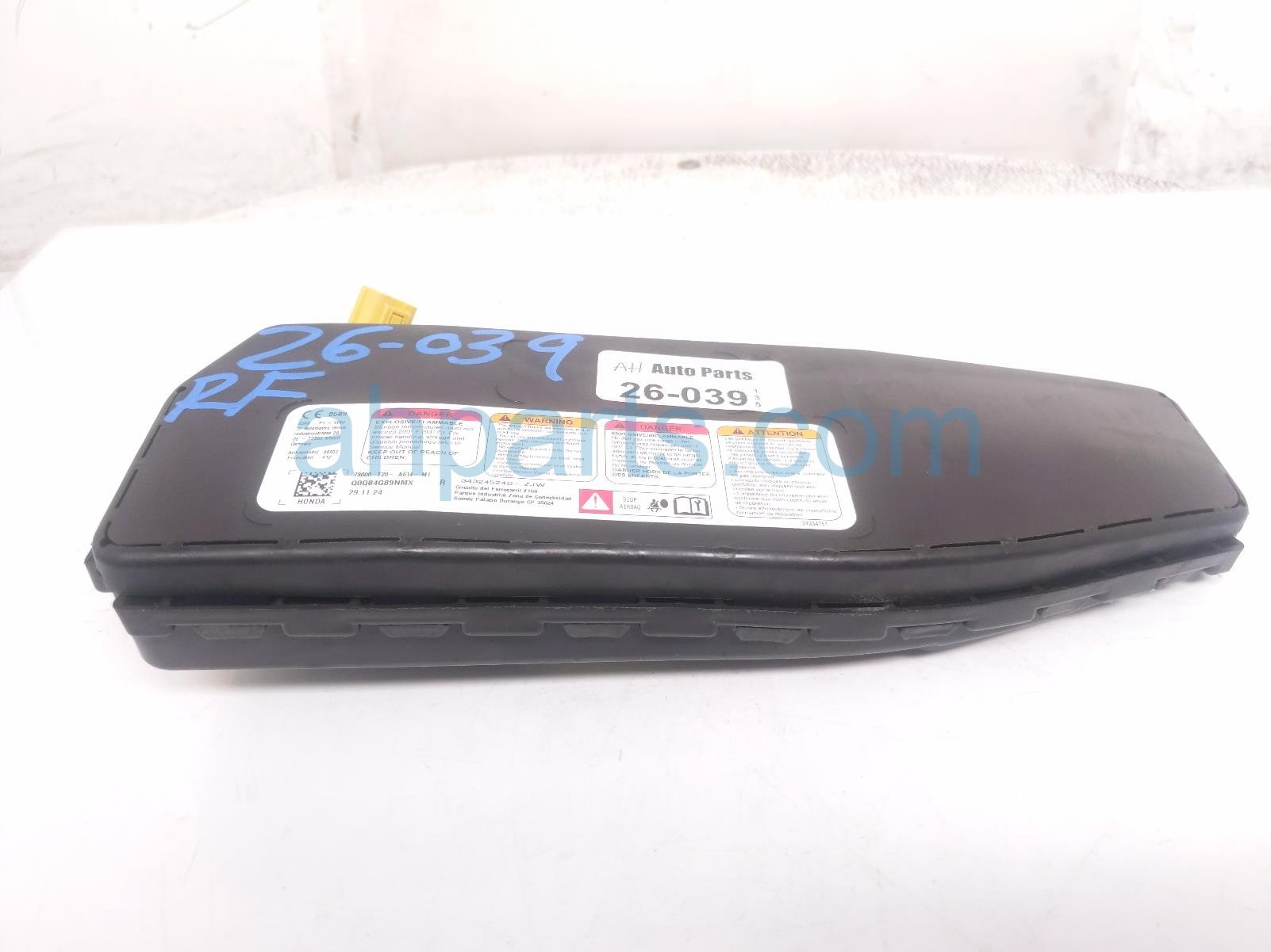 2025 Honda Civic Passenger Seat Airbag 78050 T20 A60 Replacement 2025 Honda Civic Passenger Seat Airbag 78050 T20 A60 Replacement thumbnail