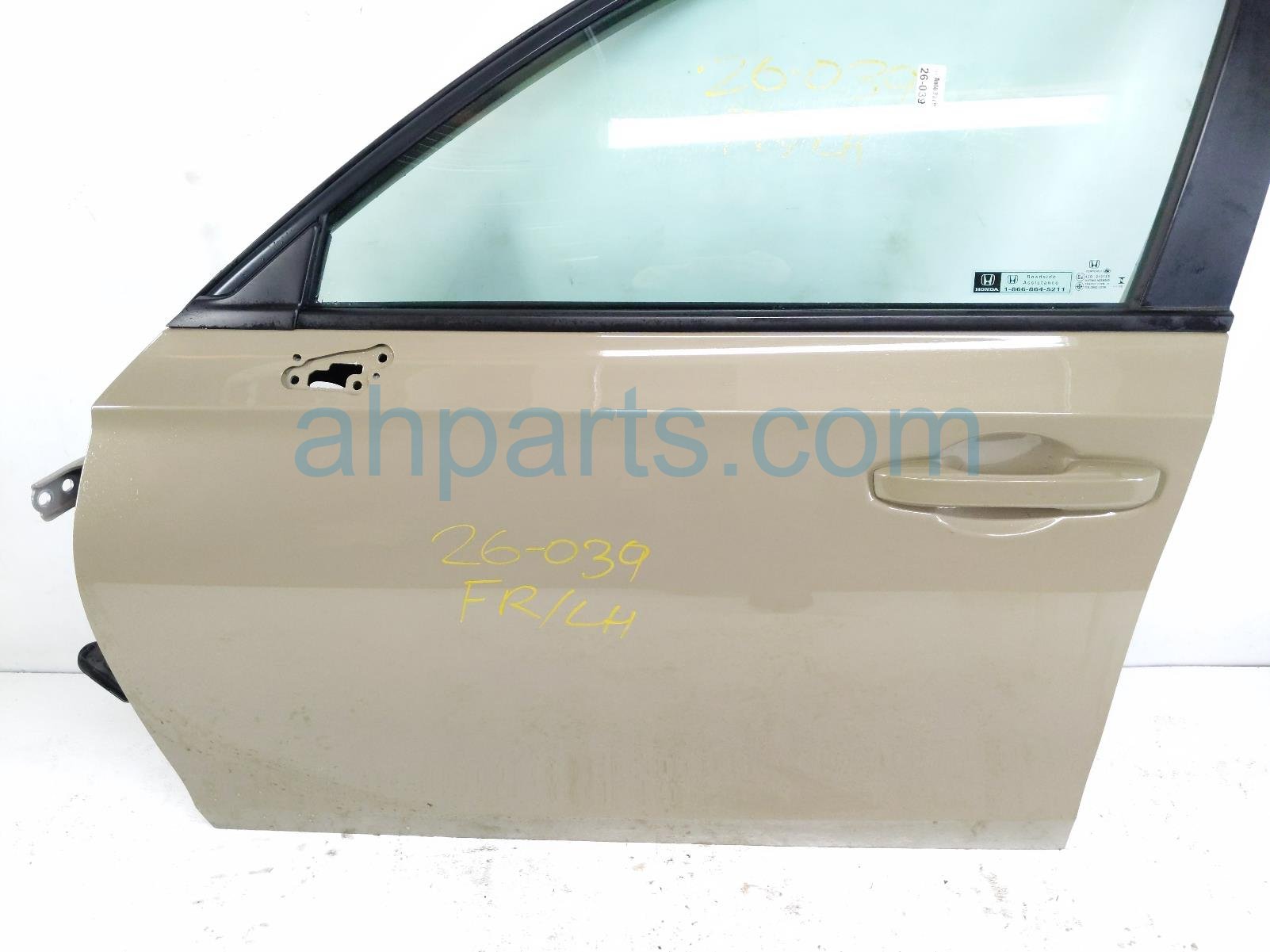 2025 Honda Civic Front Driver Door Tan No Mirror/trim 67050 T20 A00ZZ Replacement 2025 Honda Civic Front Driver Door Tan No Mirror/trim 67050 T20 A00ZZ Replacement thumbnail