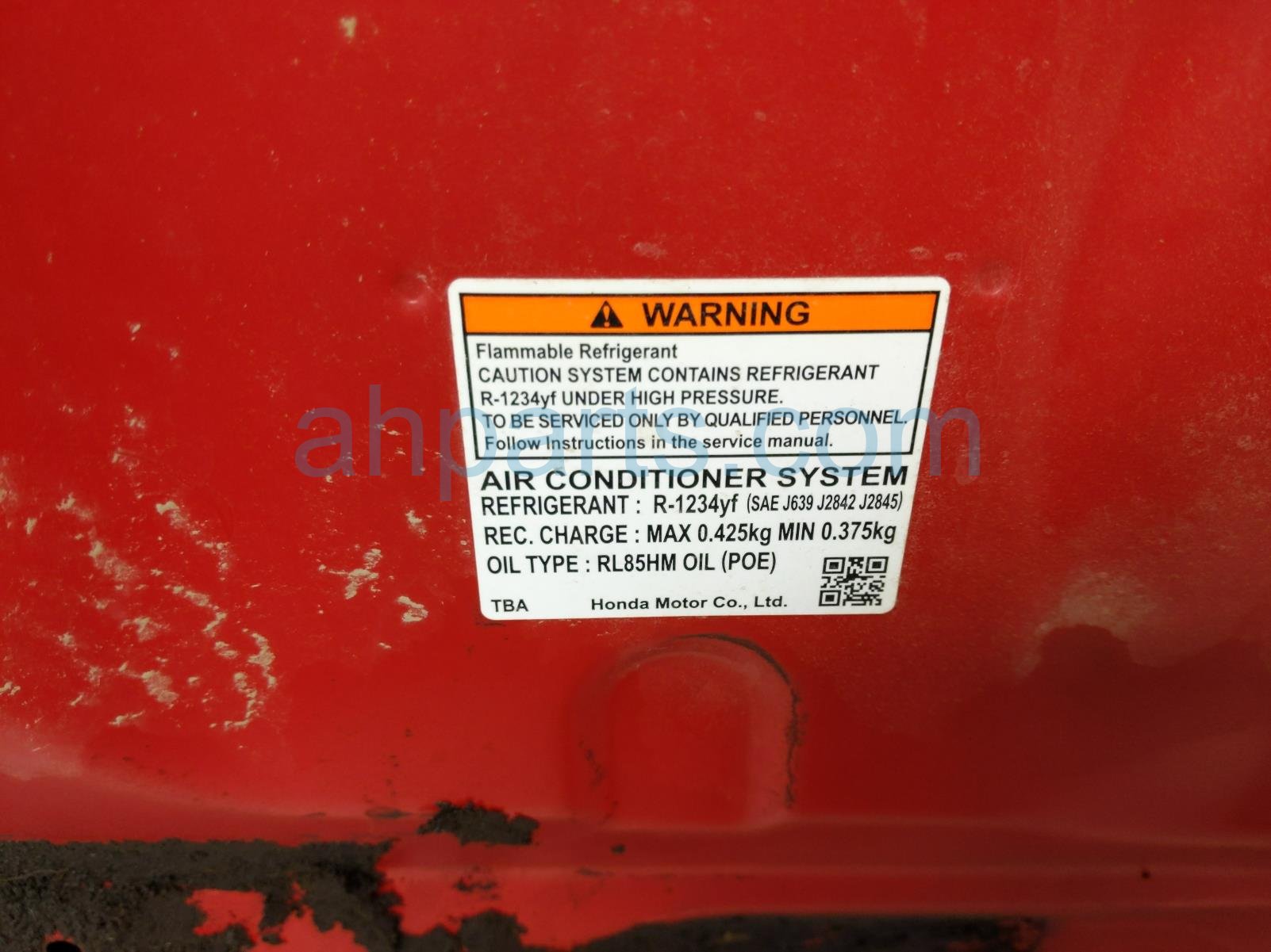 2021 Honda Civic Hood Red 60100 TGH A00ZZ Replacement 2021 Honda Civic Hood Red 60100 TGH A00ZZ Replacement thumbnail