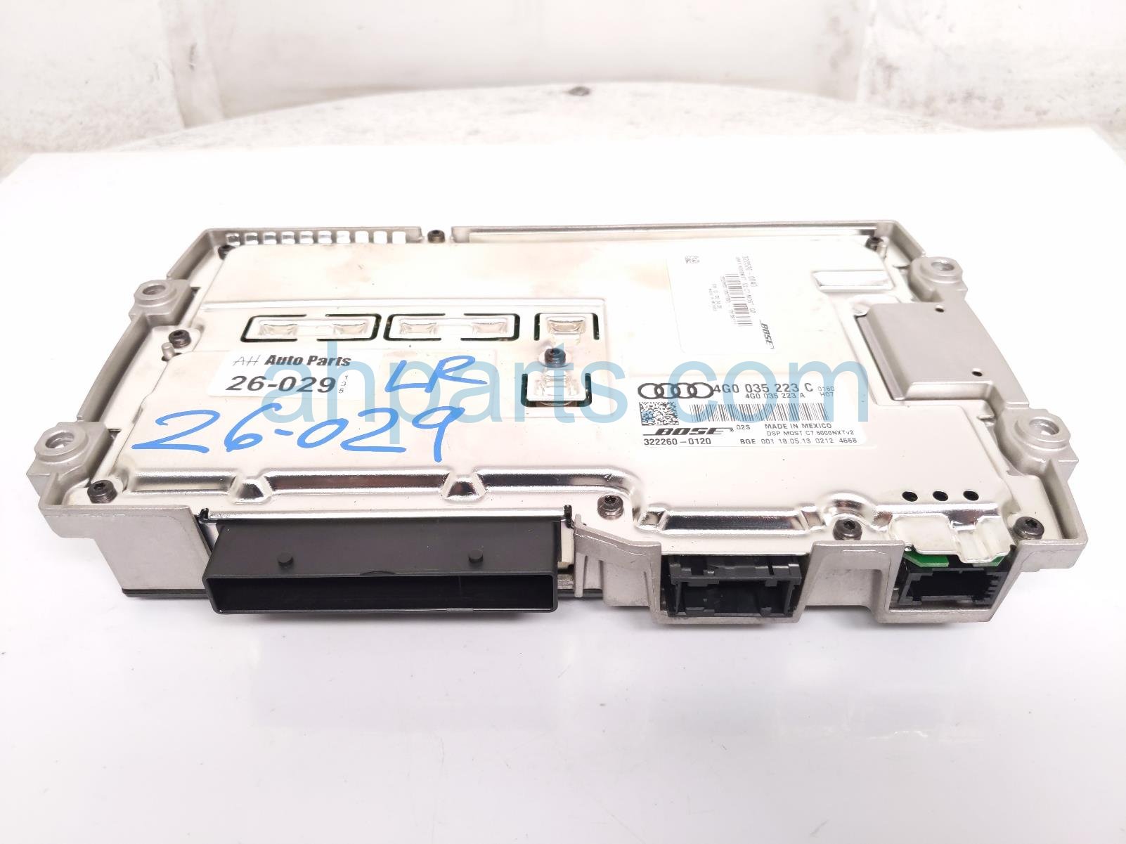 2014 Audi A6 Audi Bose Amplifier Assy 4G0 035 223 C Replacement 2014 Audi A6 Audi Bose Amplifier Assy 4G0 035 223 C Replacement thumbnail