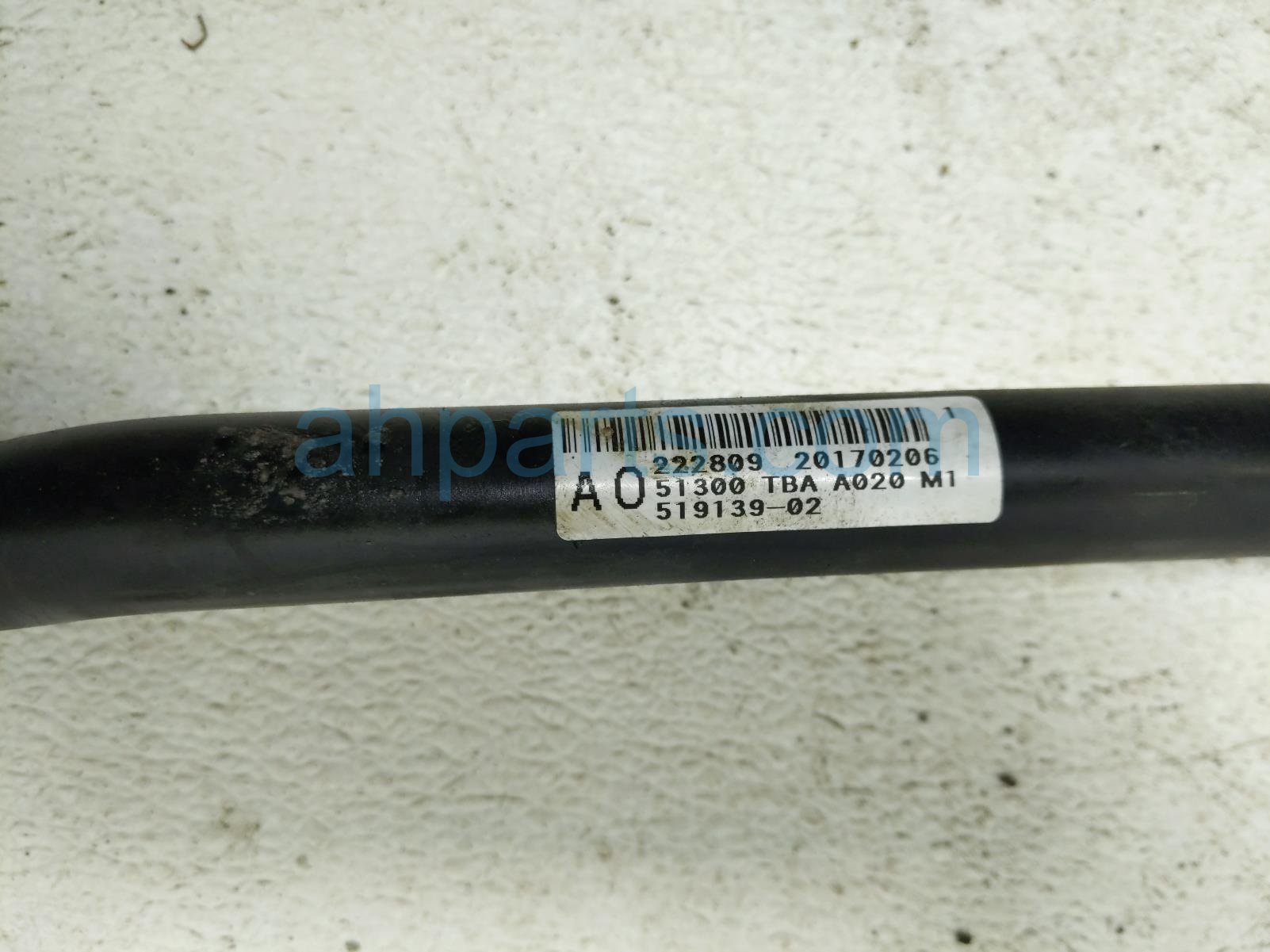 2017 Honda Civic Front Stabilizer / Sway Bar W/links 51300 TBA A02 Replacement 2017 Honda Civic Front Stabilizer / Sway Bar W/links 51300 TBA A02 Replacement thumbnail