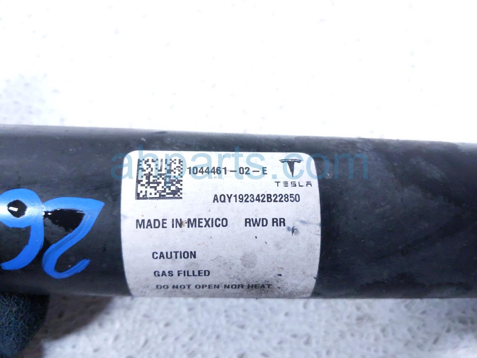 2019 Tesla Tesla 3 Strut / Spring / Rear Passenger Shock Absorber Rwd 1044461 02 E Replacement 2019 Tesla Tesla 3 Strut / Spring / Rear Passenger Shock Absorber Rwd 1044461 02 E Replacement thumbnail