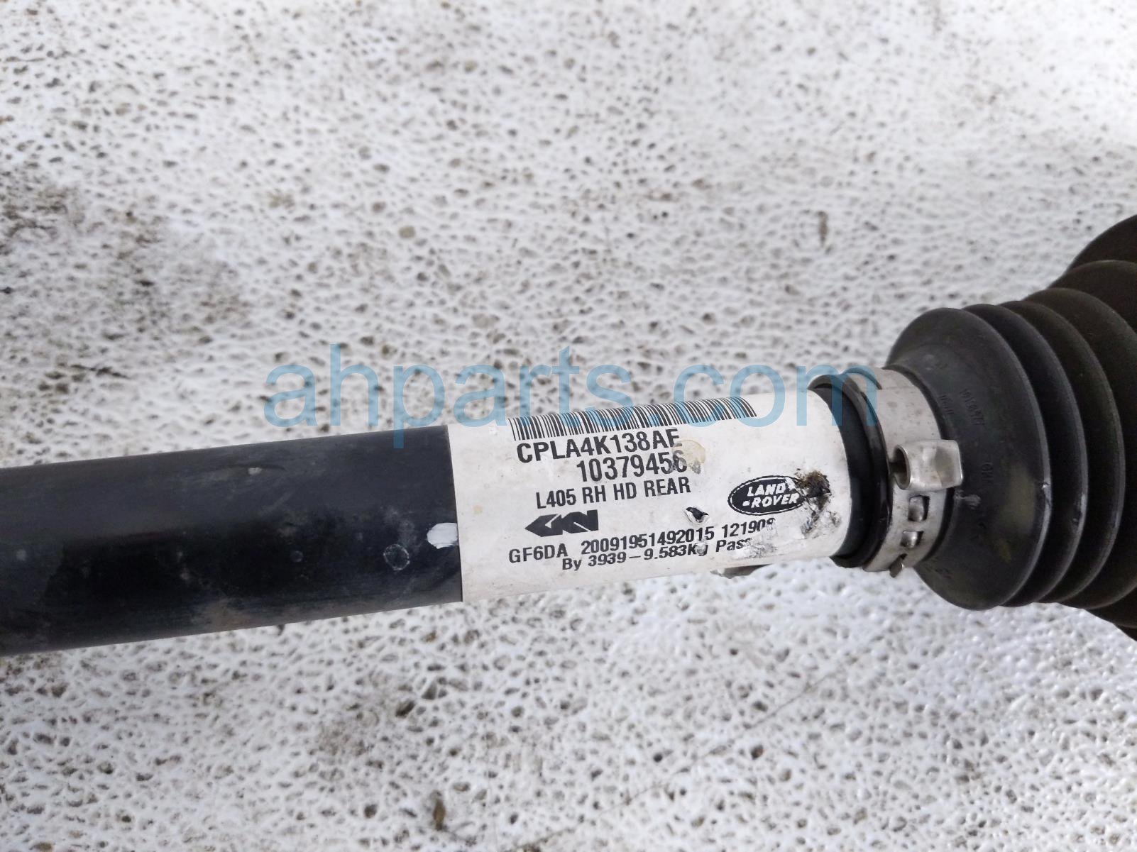 2020 Land Rover Range Rover Sport Rear Passenger Cv Axle Drive Shaft CPLA4K138AF Replacement 2020 Land Rover Range Rover Sport Rear Passenger Cv Axle Drive Shaft CPLA4K138AF Replacement thumbnail