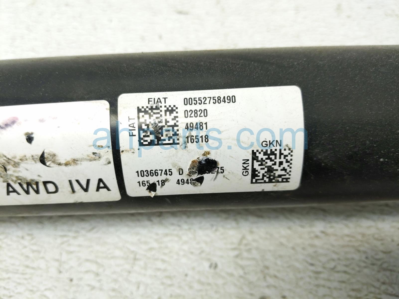 2018 Jeep Renegade Front Prop Drive Shaft Awd Mt 68616517AA Replacement 2018 Jeep Renegade Front Prop Drive Shaft Awd Mt 68616517AA Replacement thumbnail