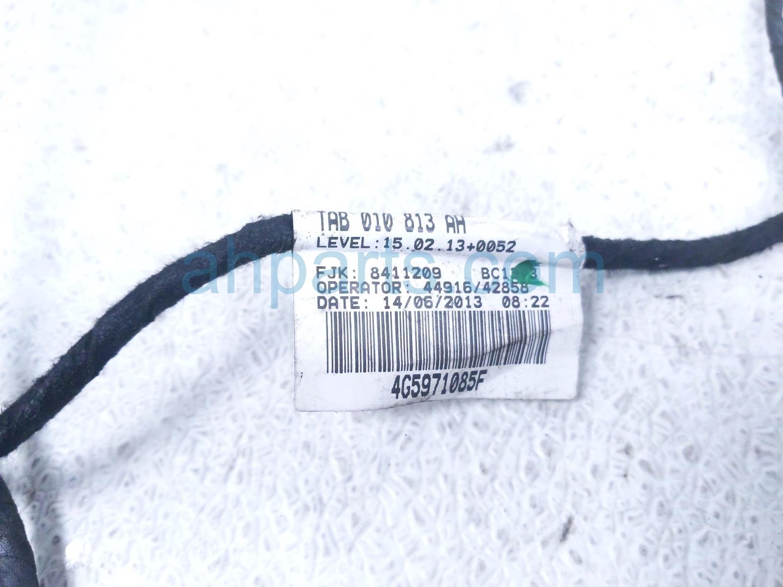 2014 Audi A6 Audi Rear Parking Sensors W/harness 4G5 971 085 G Replacement 2014 Audi A6 Audi Rear Parking Sensors W/harness 4G5 971 085 G Replacement thumbnail