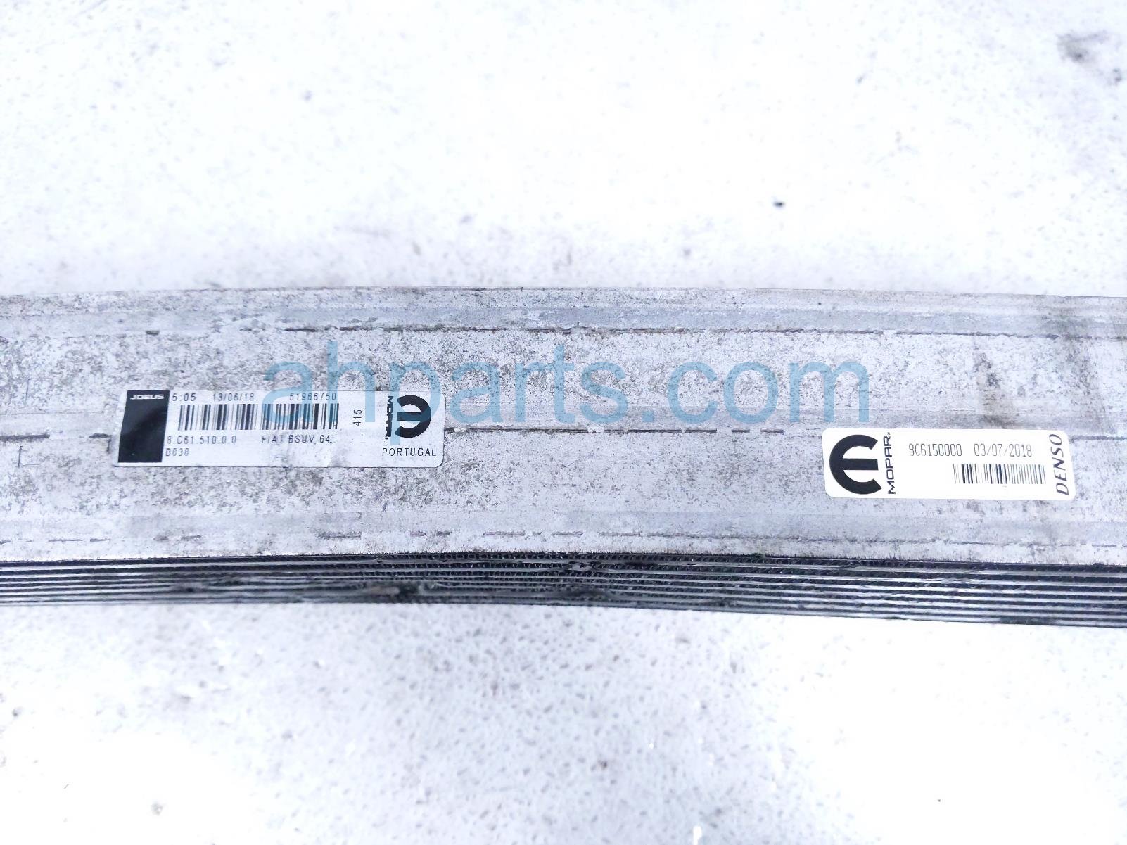 2018 Jeep Renegade Intercooler 1.4t Awd 68256123AA Replacement 2018 Jeep Renegade Intercooler 1.4t Awd 68256123AA Replacement thumbnail