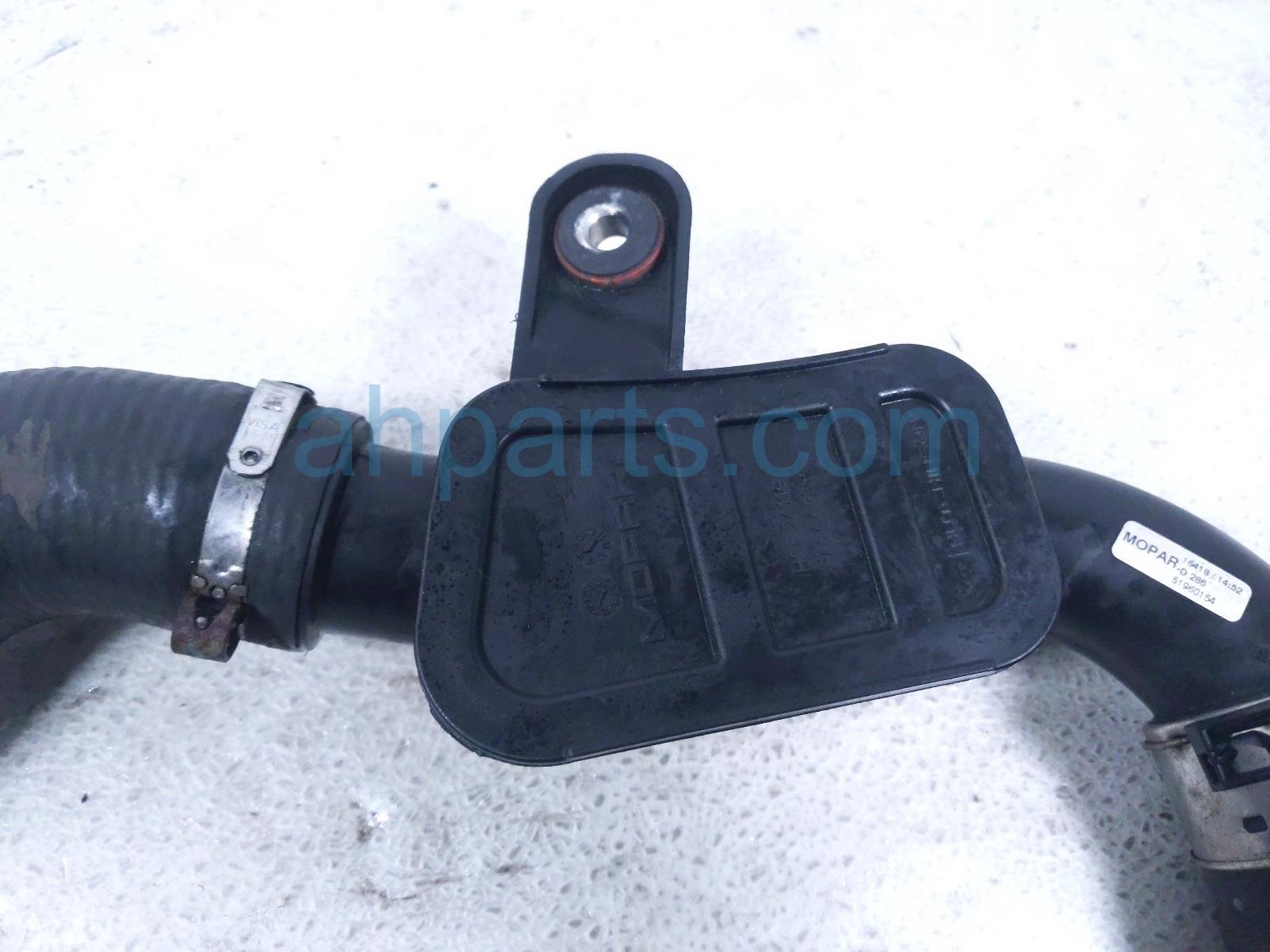 2018 Jeep Renegade Air Intake Intercooler Inlet Hose W/resonator 68254947AA Replacement 2018 Jeep Renegade Air Intake Intercooler Inlet Hose W/resonator 68254947AA Replacement thumbnail