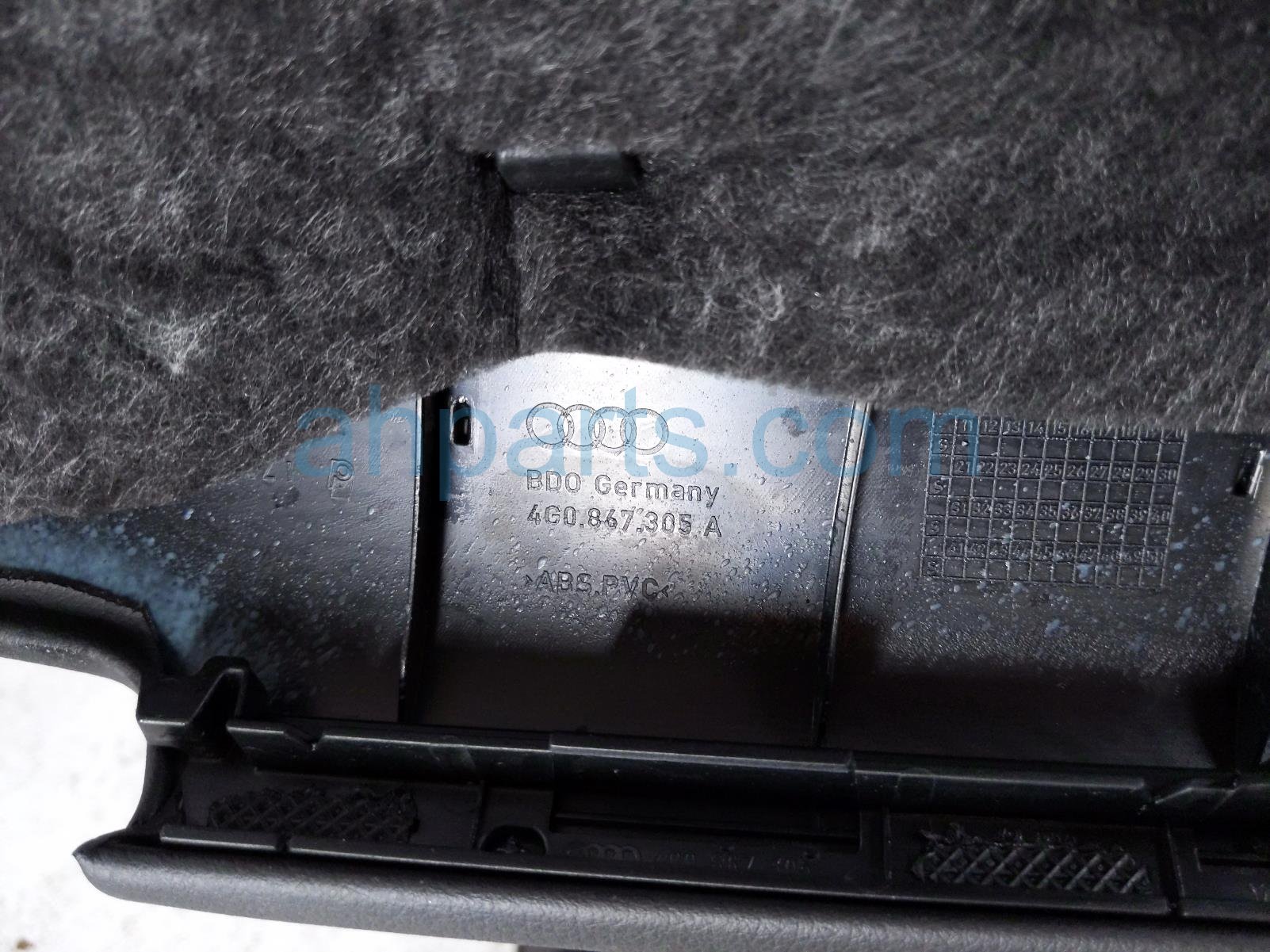 2014 Audi A6 Audi Trim / Liner Rear Driver Interior Door Panel Black 4G0 867 303 AD WFA Replacement 2014 Audi A6 Audi Trim / Liner Rear Driver Interior Door Panel Black 4G0 867 303 AD WFA Replacement thumbnail