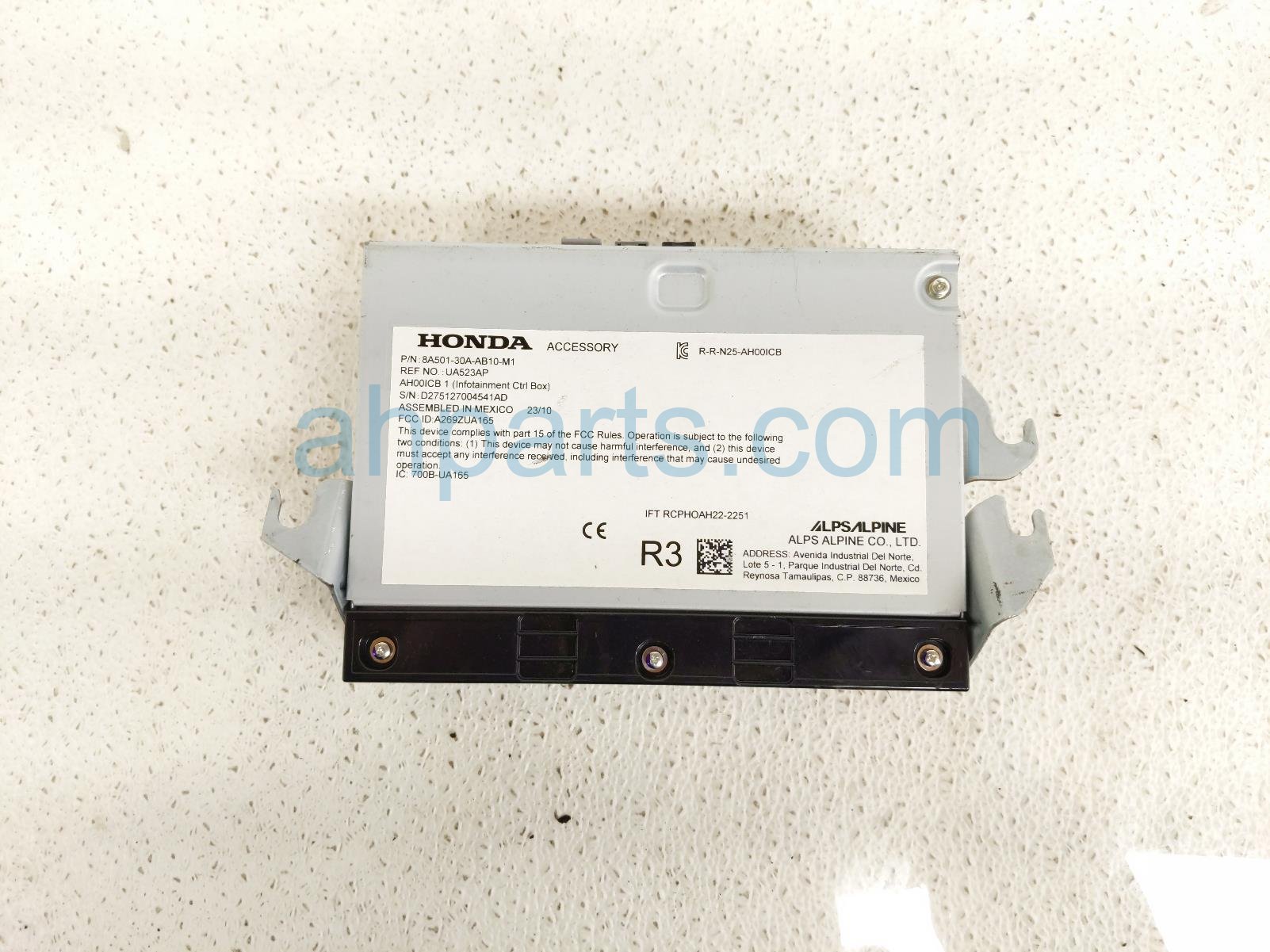 2024 Honda Accord Audio Radio Receiver 8A501 30A AB1 Replacement 2024 Honda Accord Audio Radio Receiver 8A501 30A AB1 Replacement thumbnail